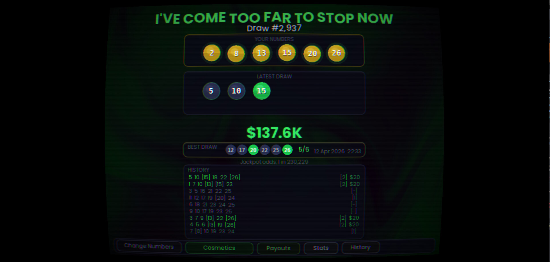 Lotto.exe screenshot 5