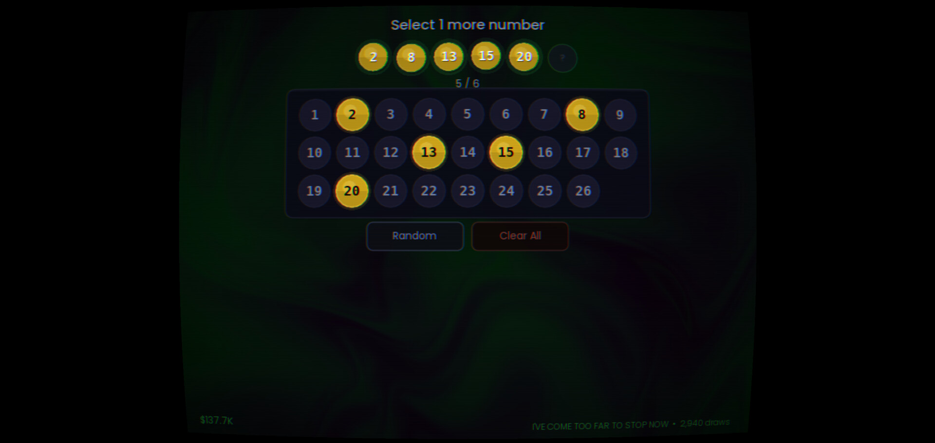 Lotto.exe screenshot 2