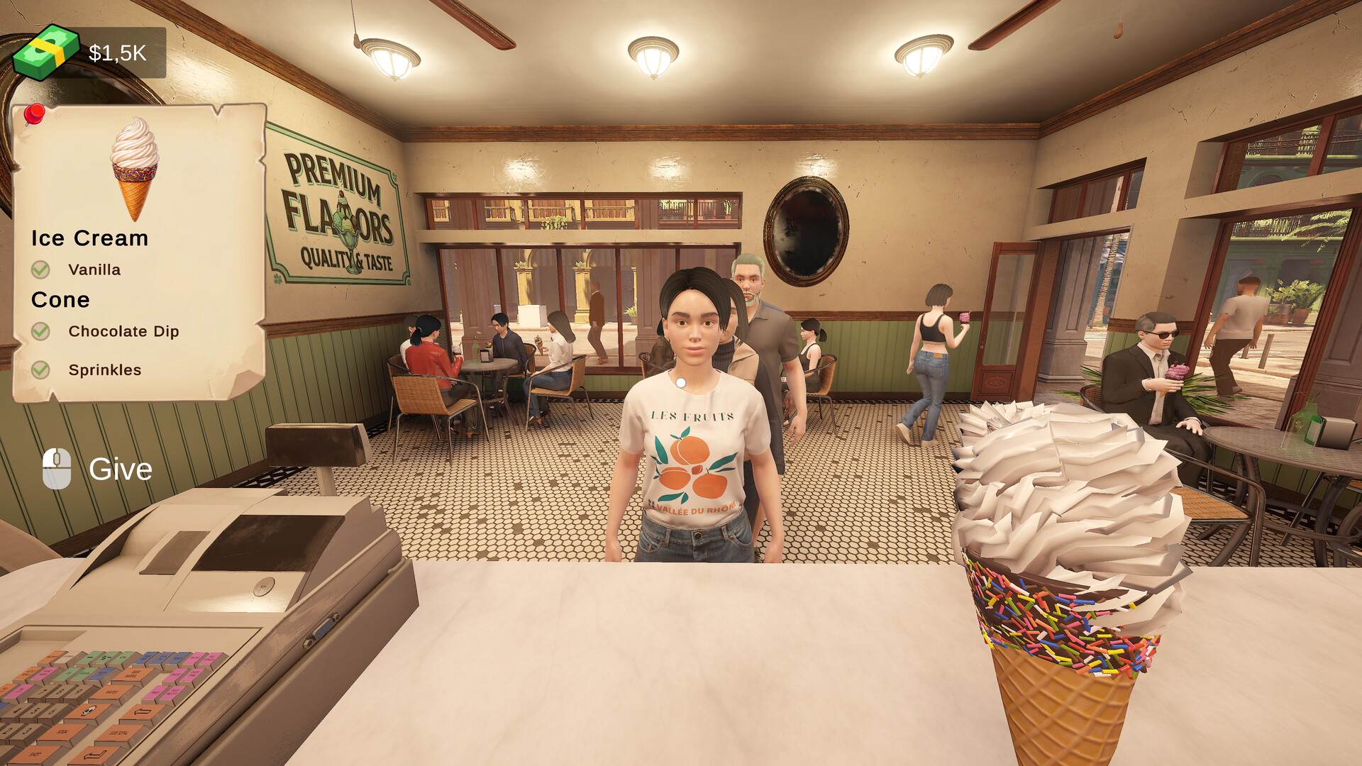 Livin' the Cream: Ice Cream Simulator screenshot 1
