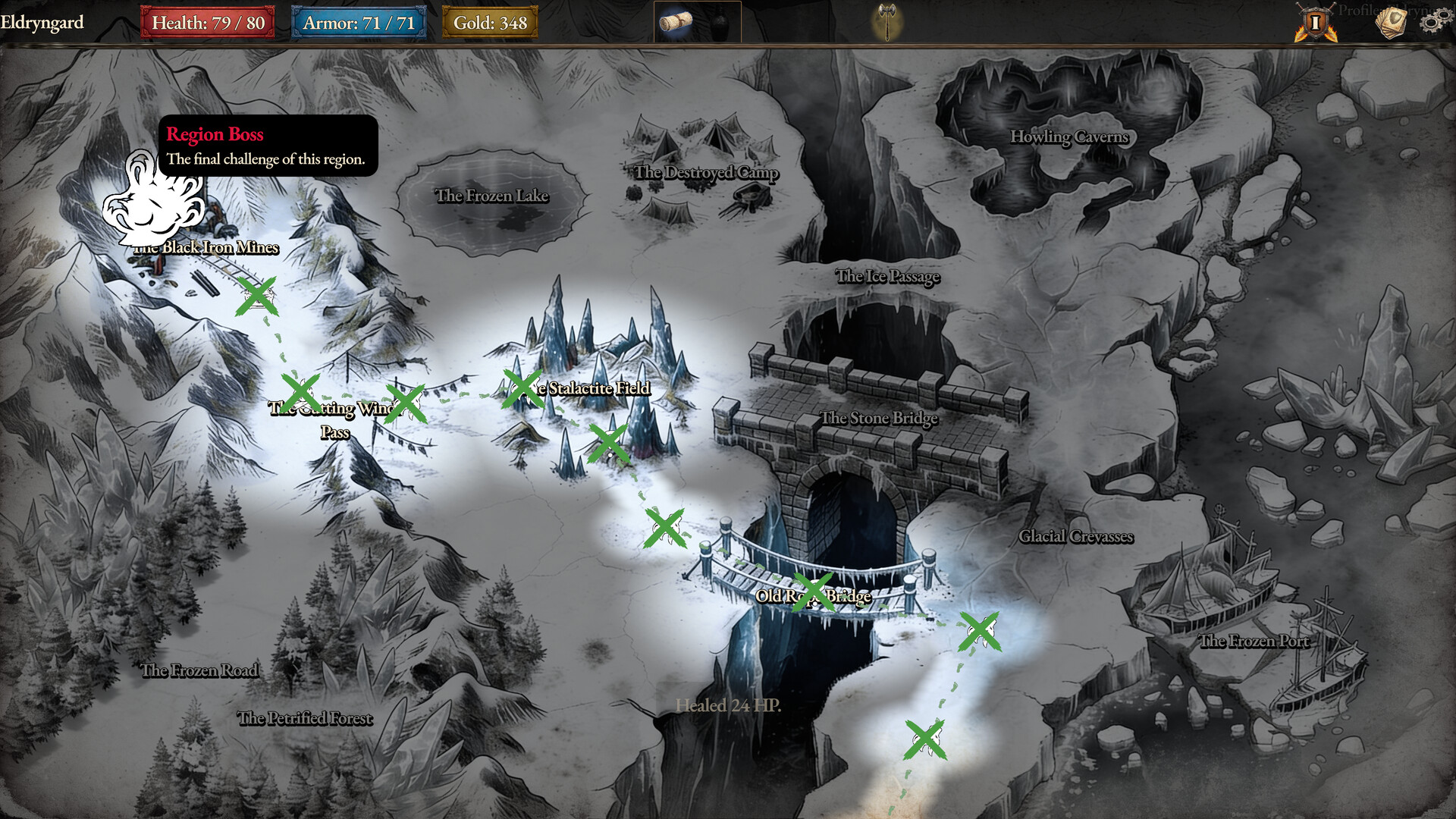 Scourge of Eldryngard screenshot 8
