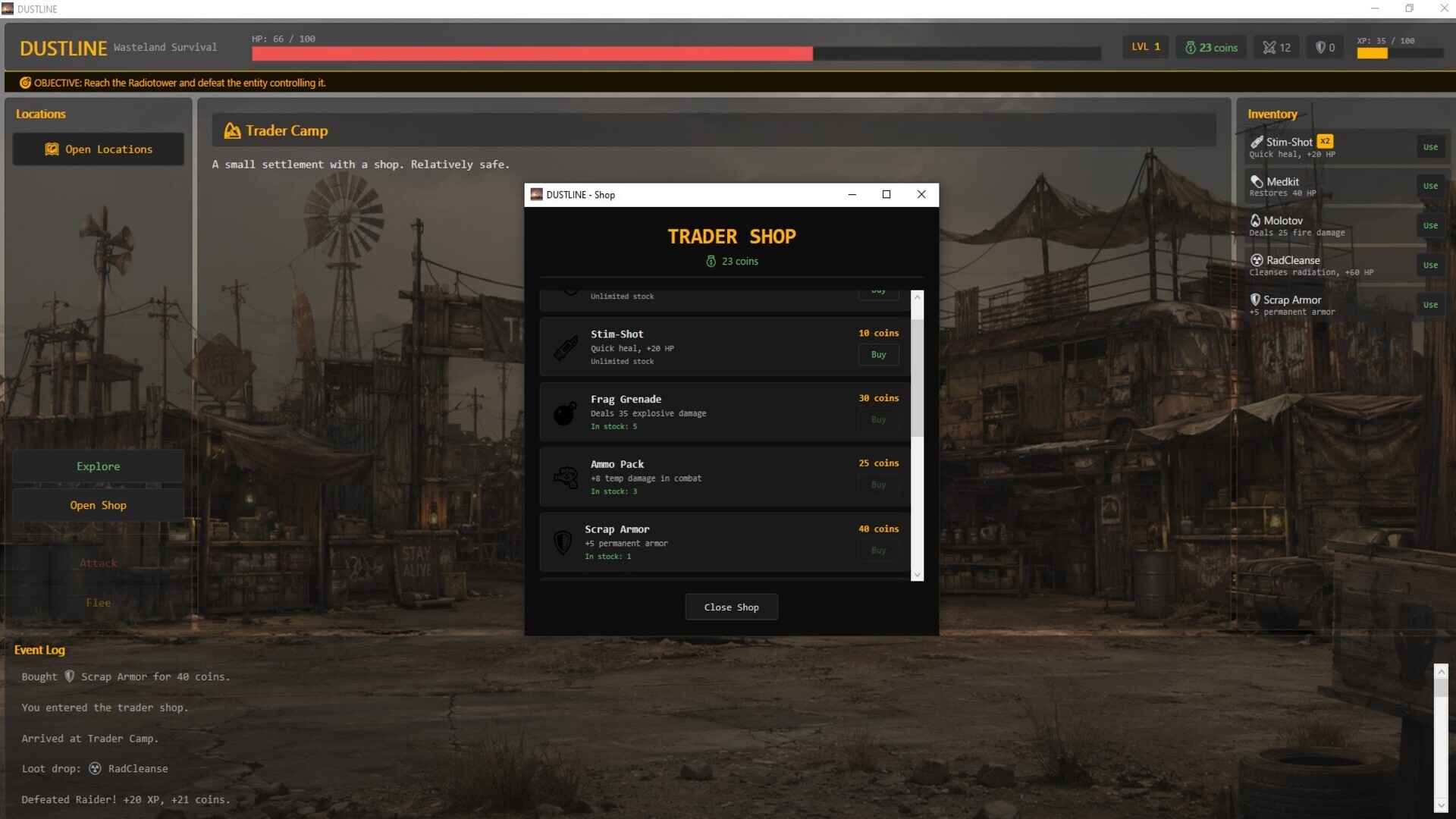 Dustline screenshot 4