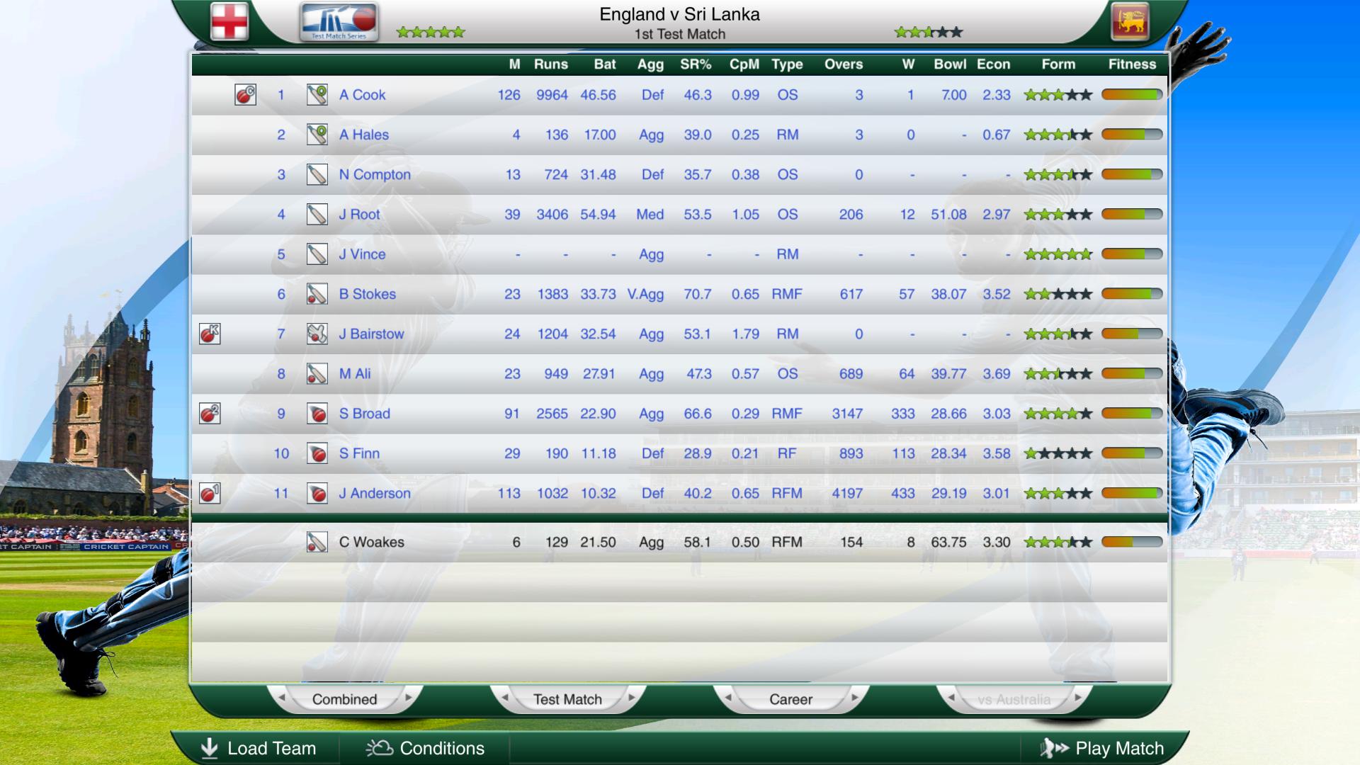 Cricket Captain 2016 screenshot 3