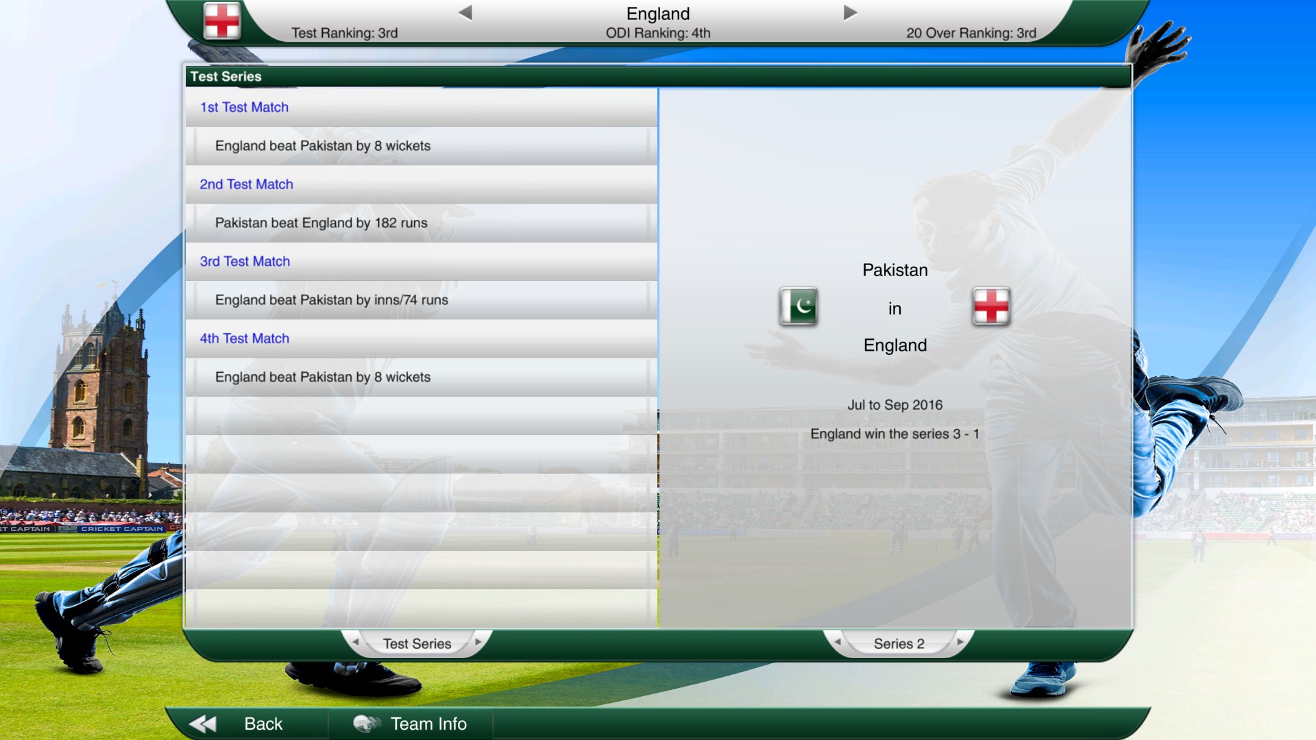 Cricket Captain 2016 screenshot 7