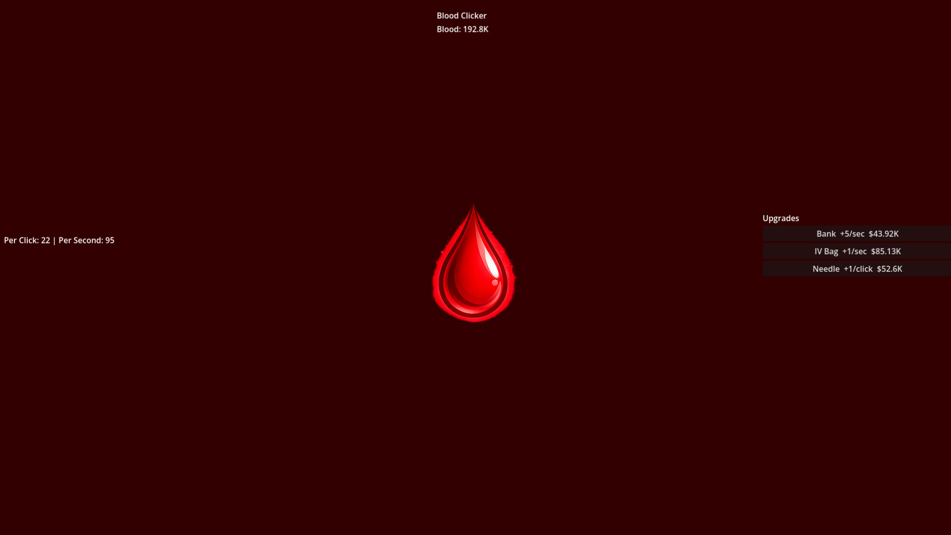 Blood Clicker screenshot 4