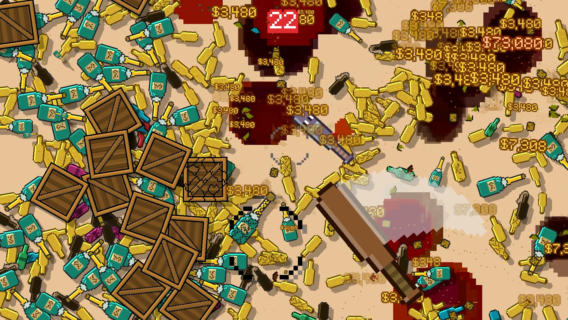 Smashing Bottles screenshot 1