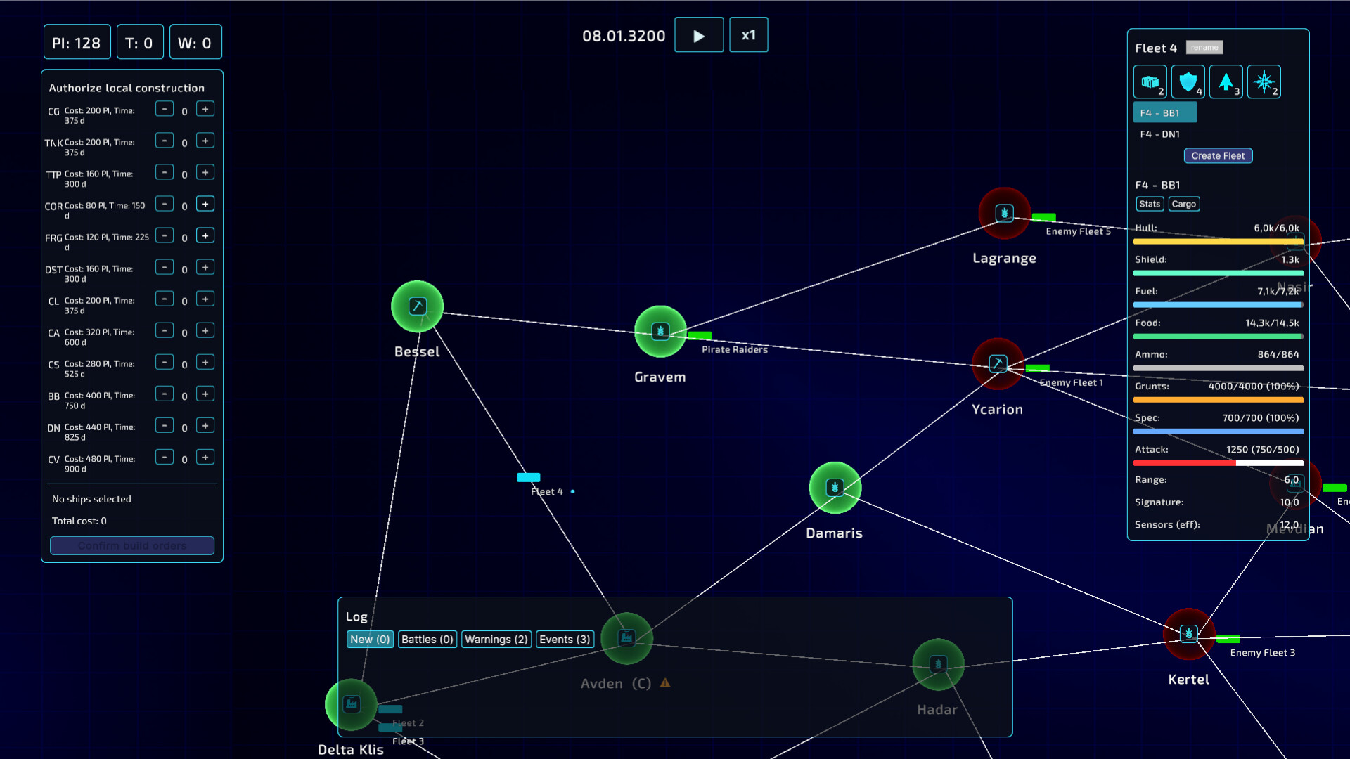 Space Fleet Logistics screenshot 4
