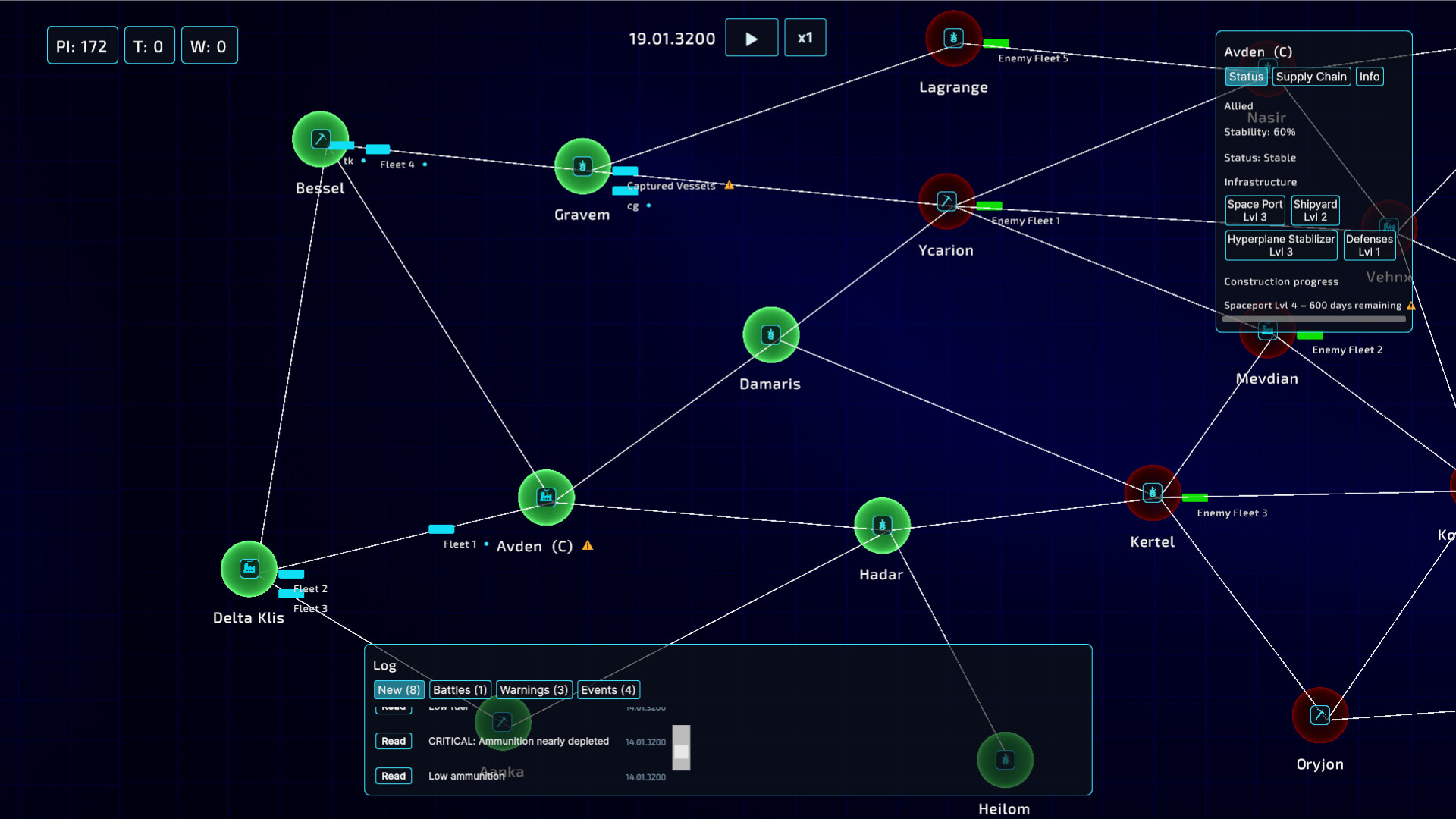 Space Fleet Logistics screenshot 2