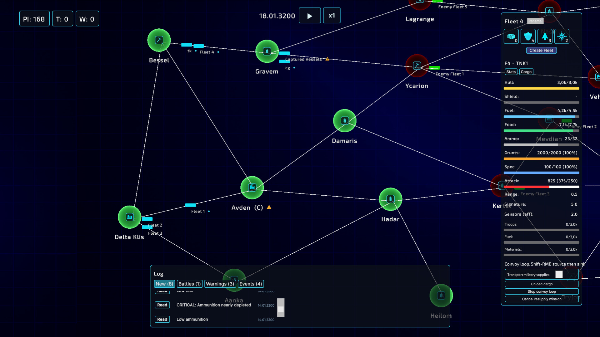 Space Fleet Logistics screenshot 5