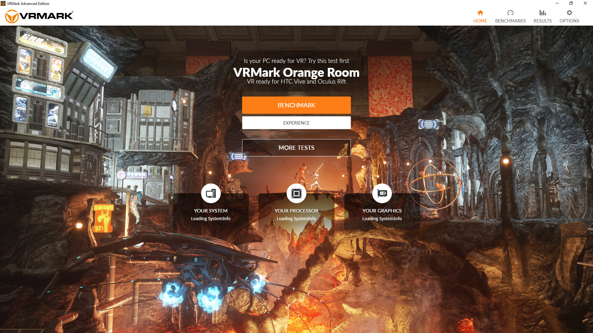VRMark screenshot 1