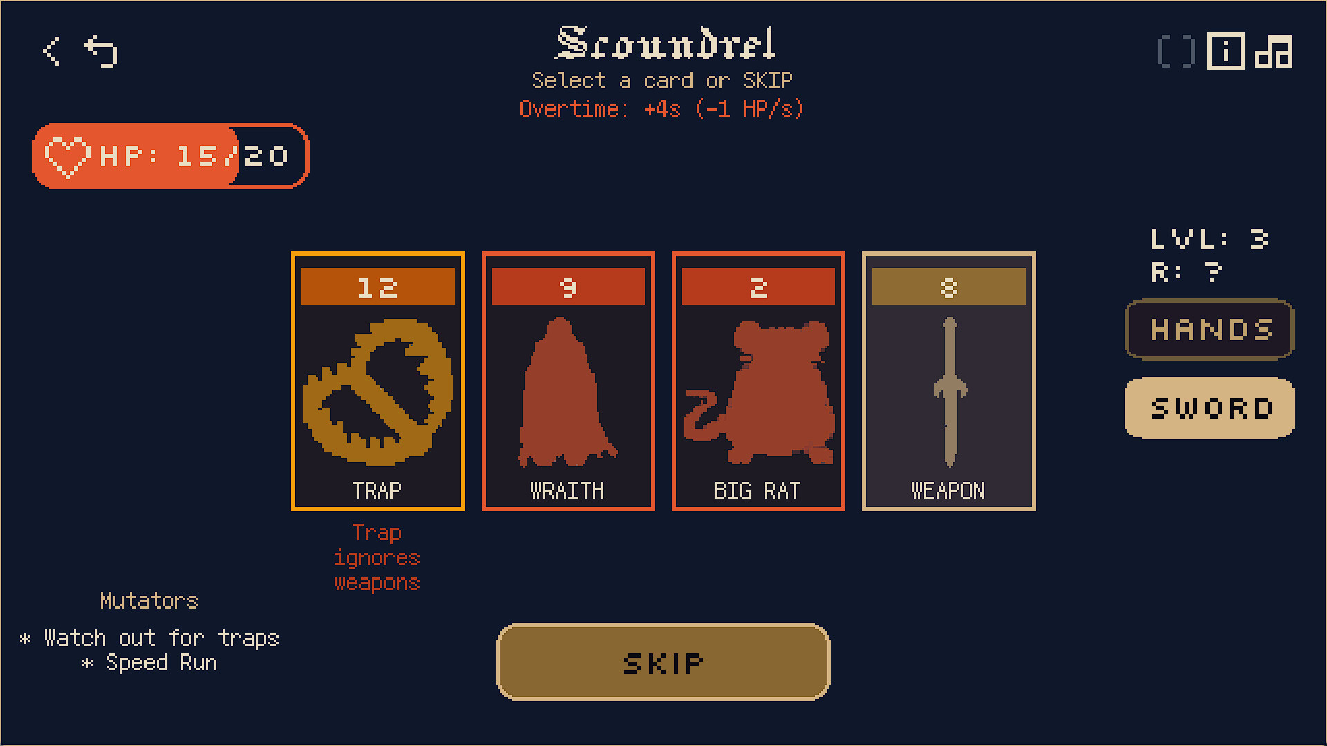 Scoundrel screenshot 6