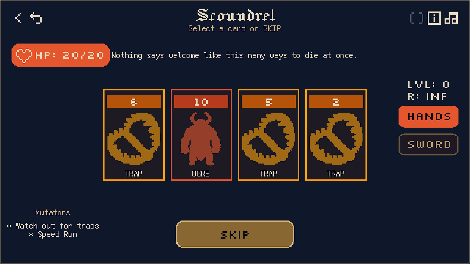 Scoundrel screenshot 5