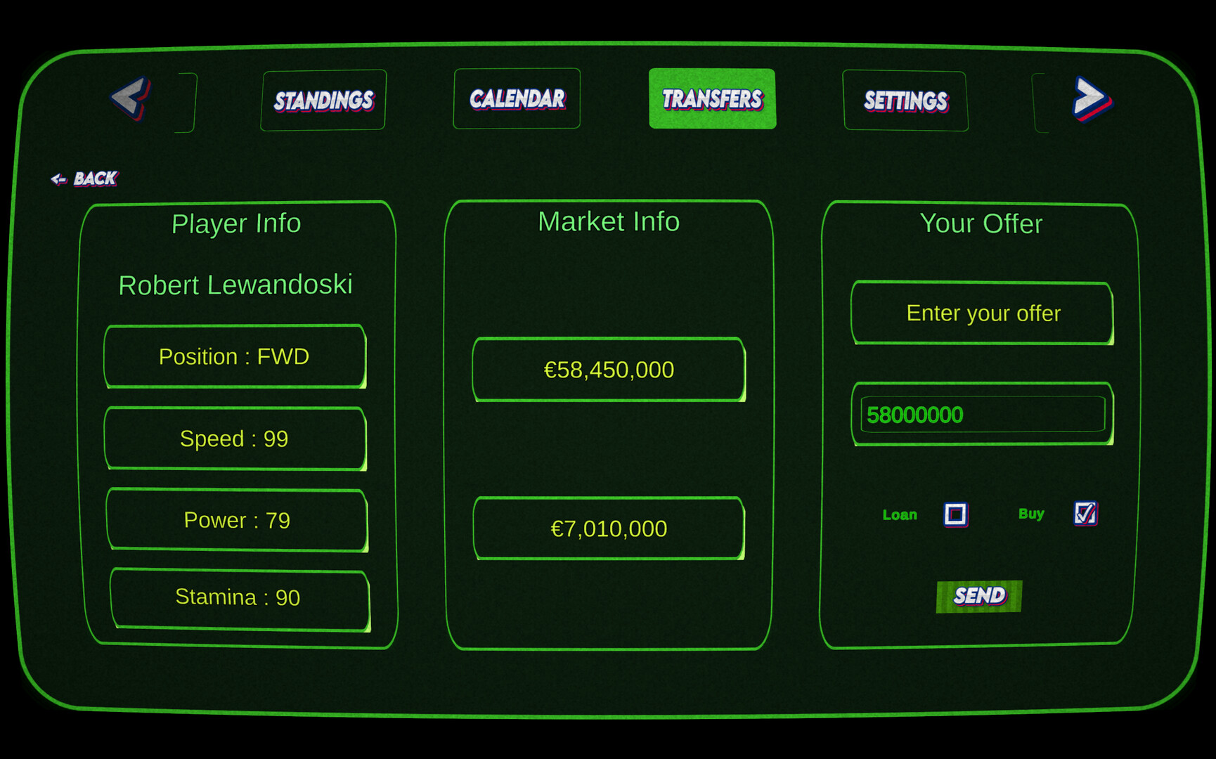 Second Monitor Football screenshot 3