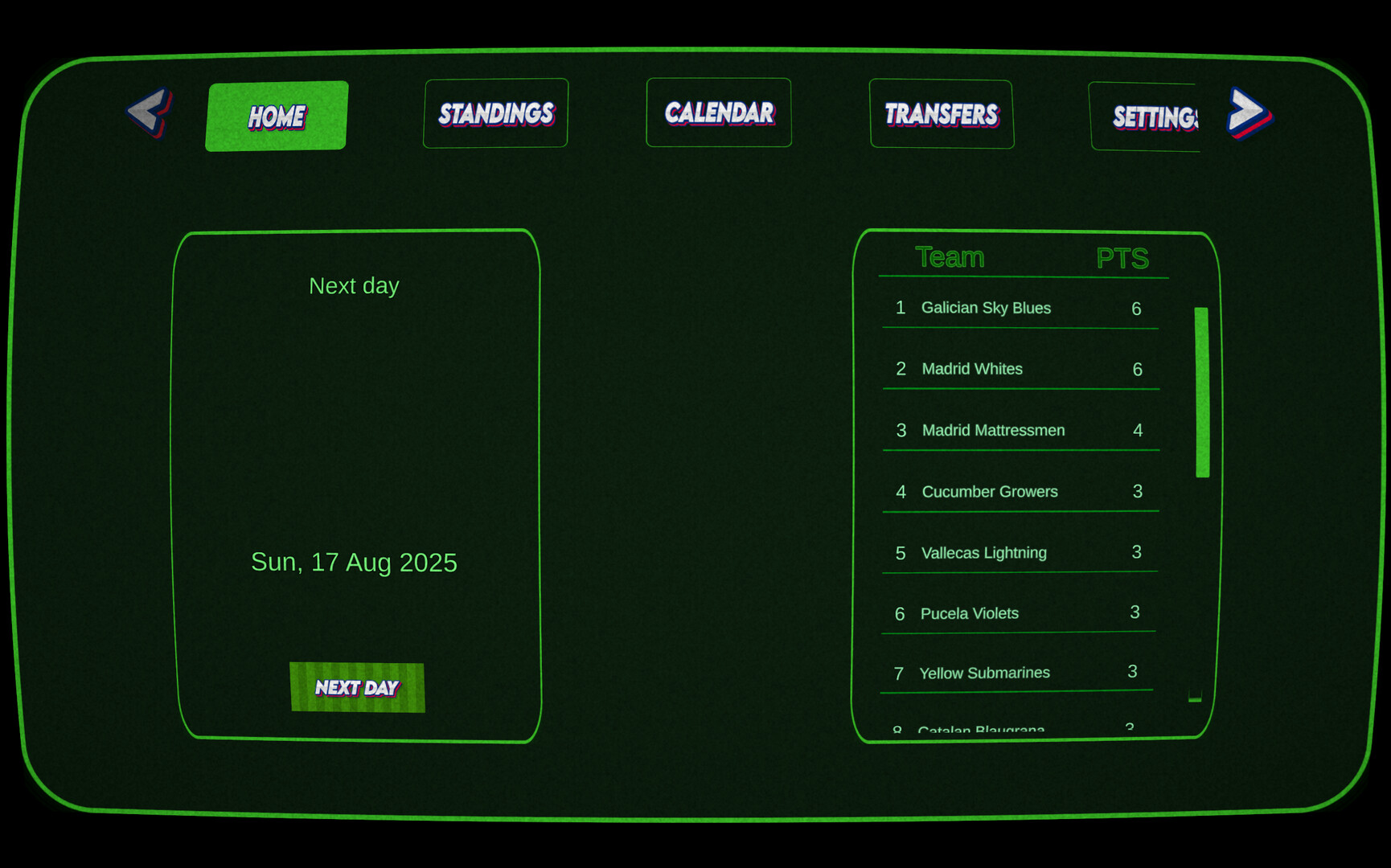 Second Monitor Football screenshot 2