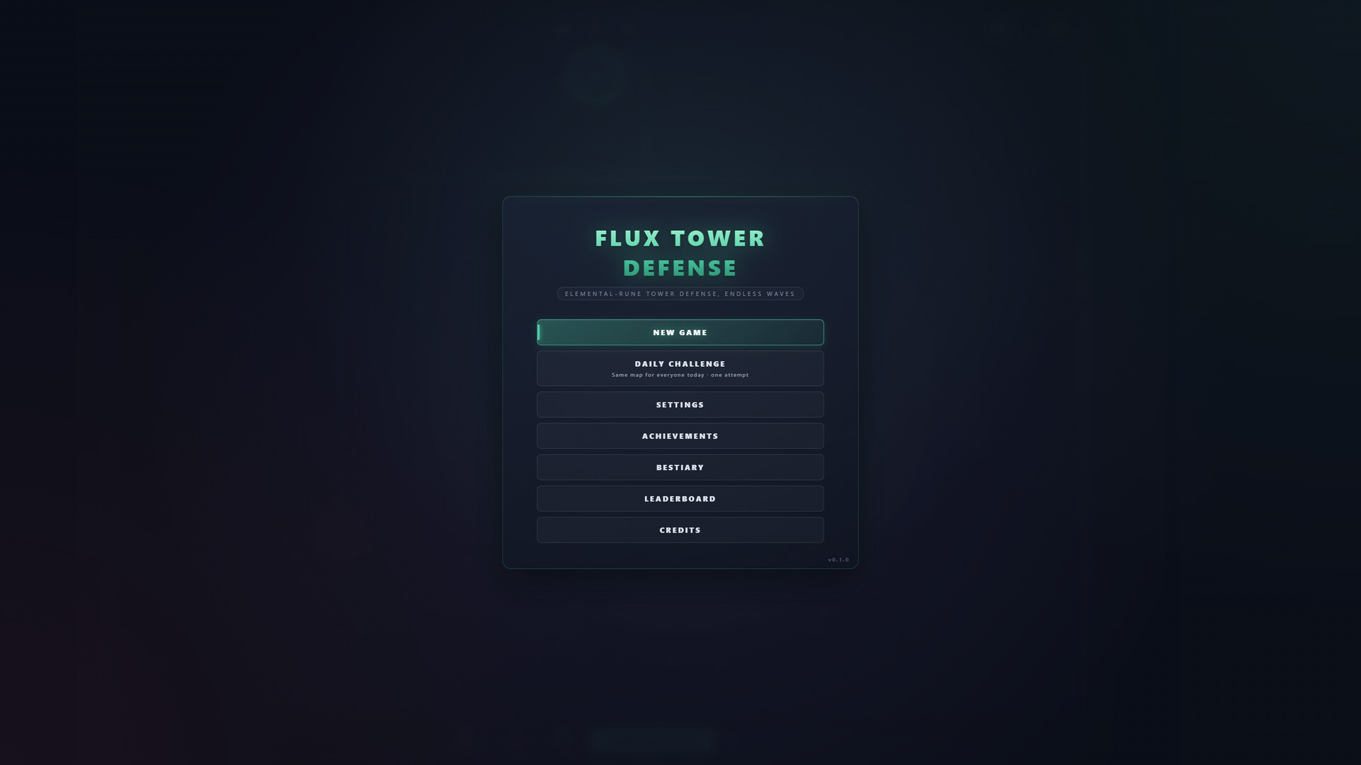 Flux Tower Defense screenshot 1