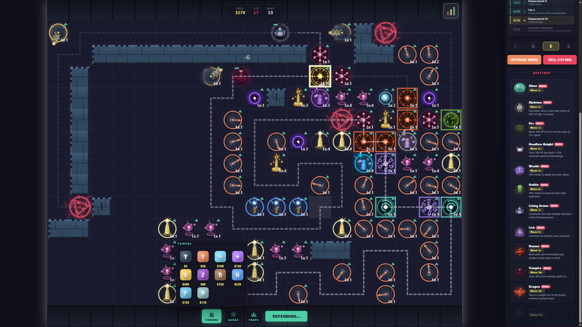 Flux Tower Defense screenshot 3