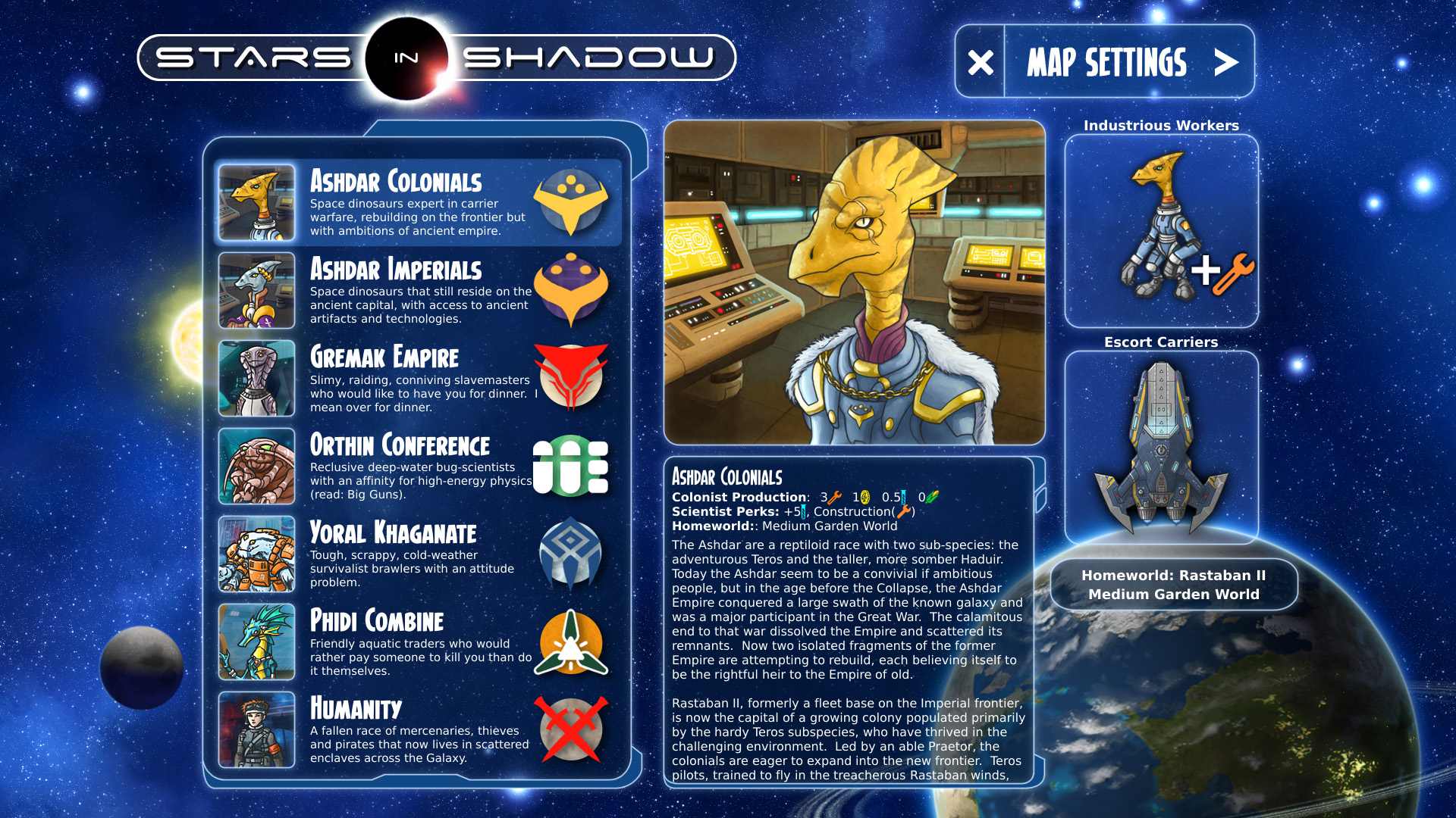 Stars in Shadow screenshot 1