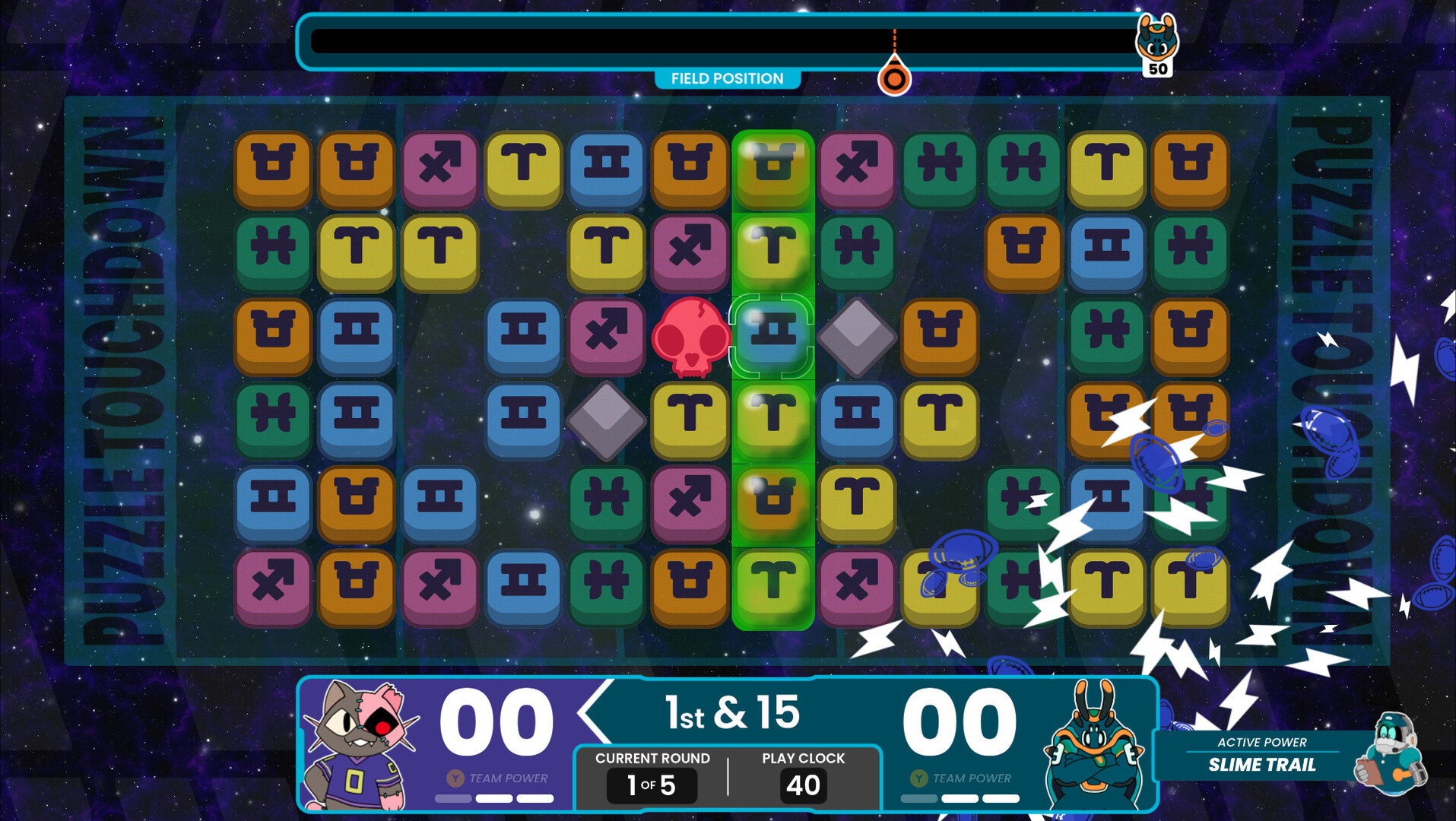Intergalactic Puzzle Touchdown screenshot 9