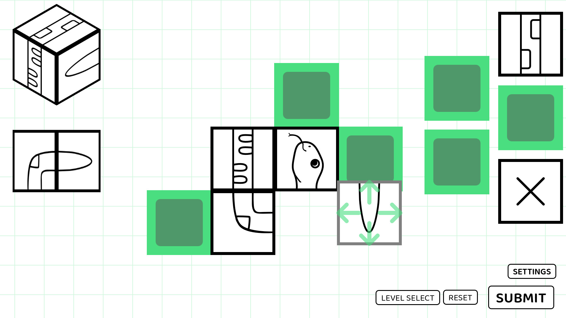 A Puzzle game where you fold Dice screenshot 5