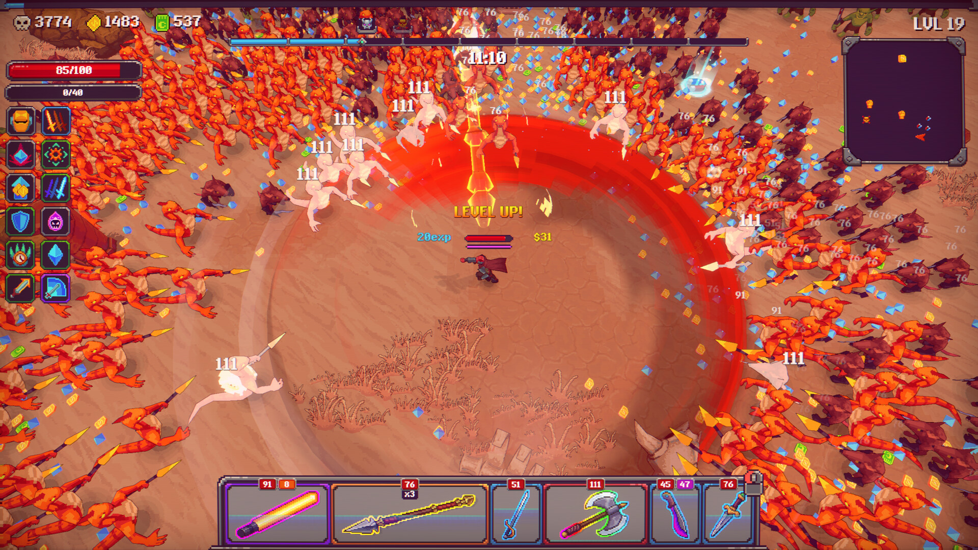 Super Galaxy Gladiator screenshot 1