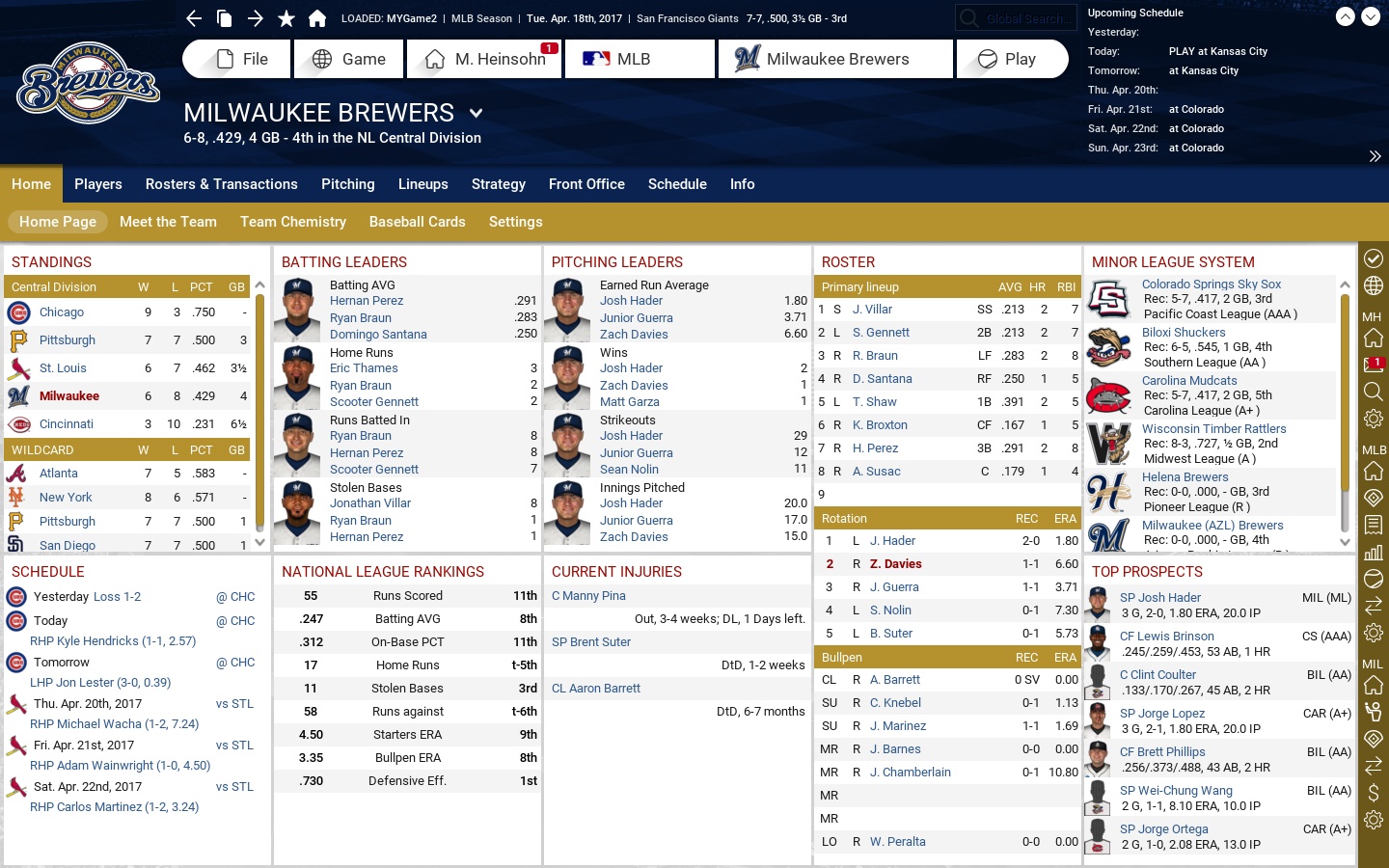 Out of the Park Baseball 18 screenshot 15