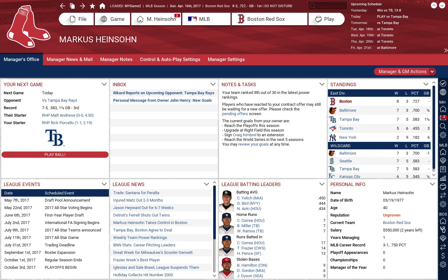Out of the Park Baseball 18 screenshot 5