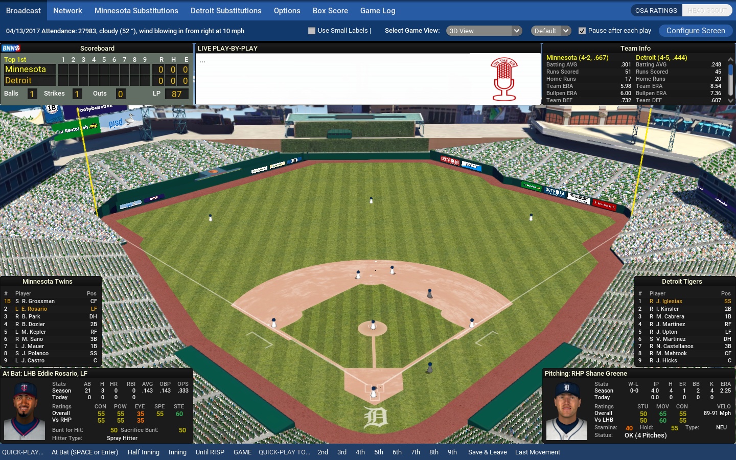 Out of the Park Baseball 18 screenshot 3