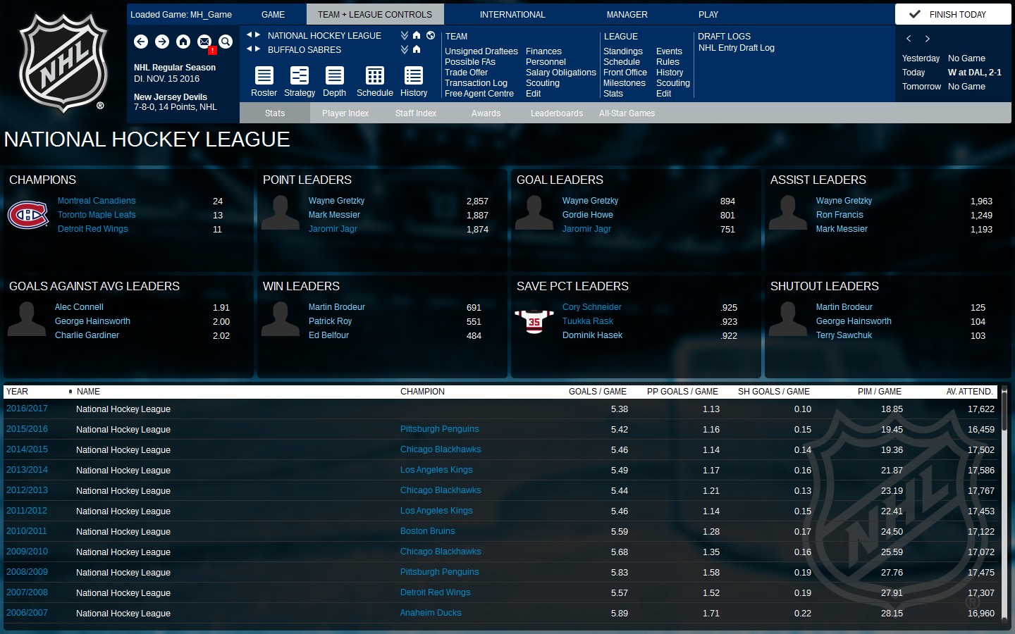 Franchise Hockey Manager 3 screenshot 10