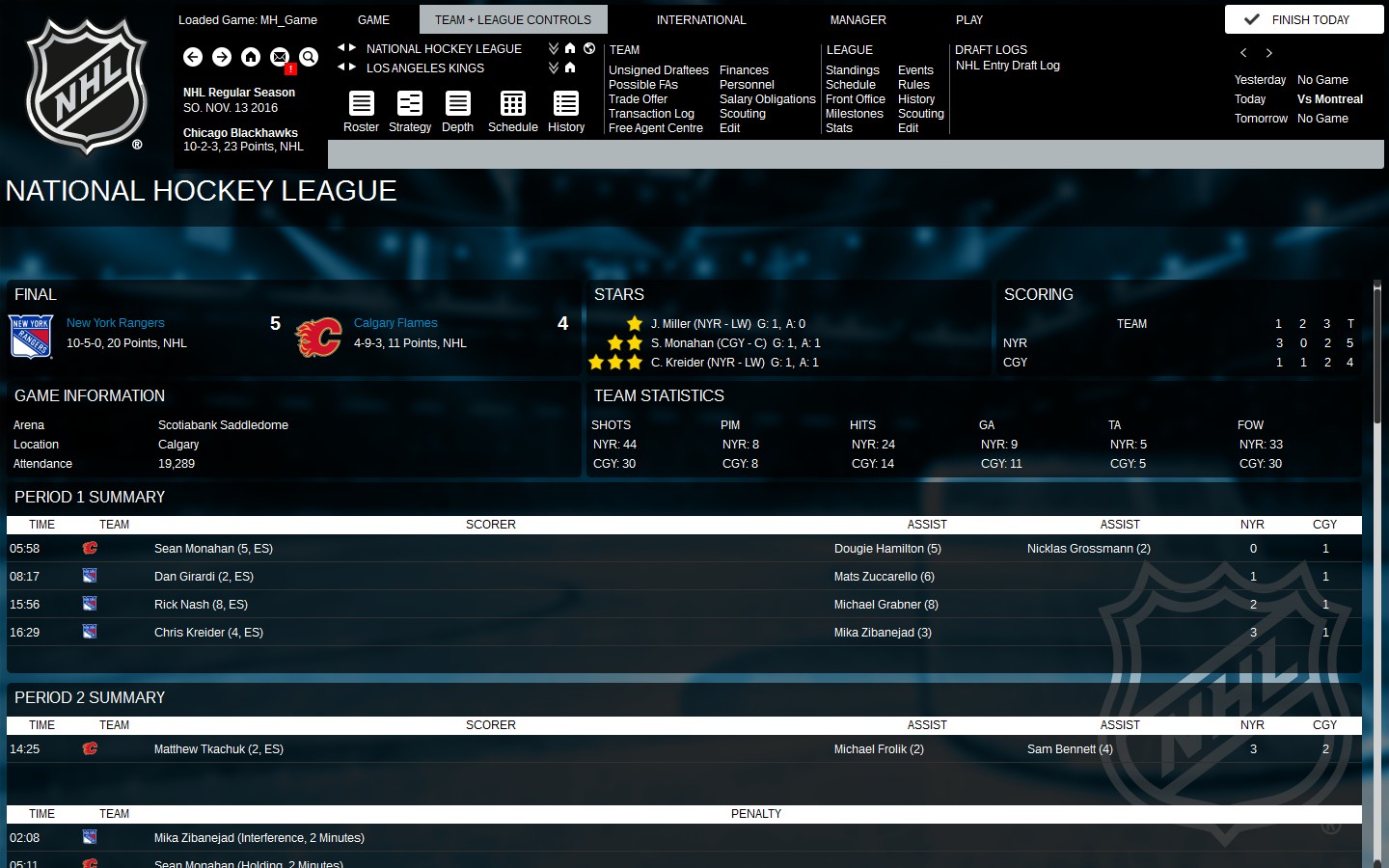 Franchise Hockey Manager 3 screenshot 4
