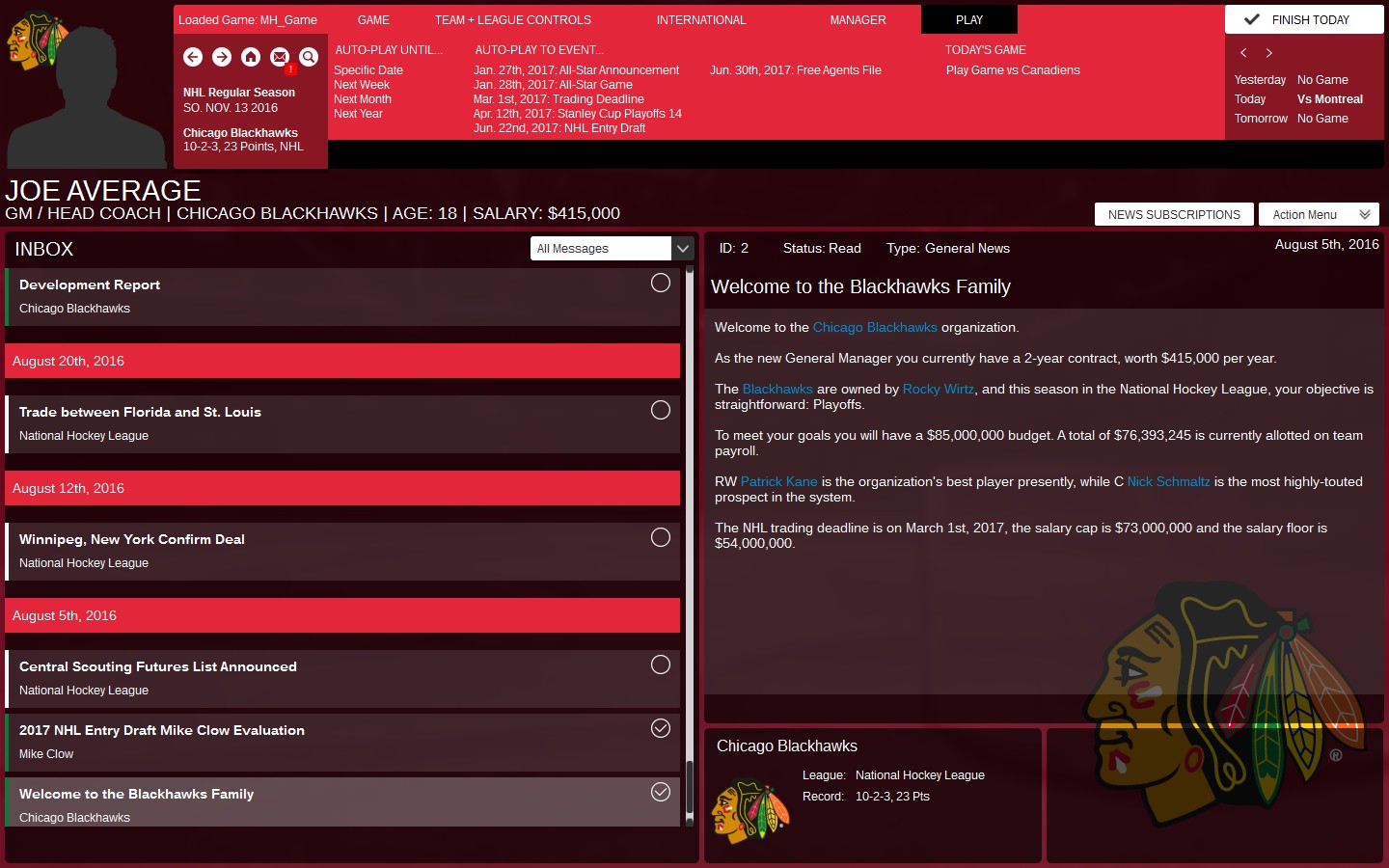 Franchise Hockey Manager 3 screenshot 13