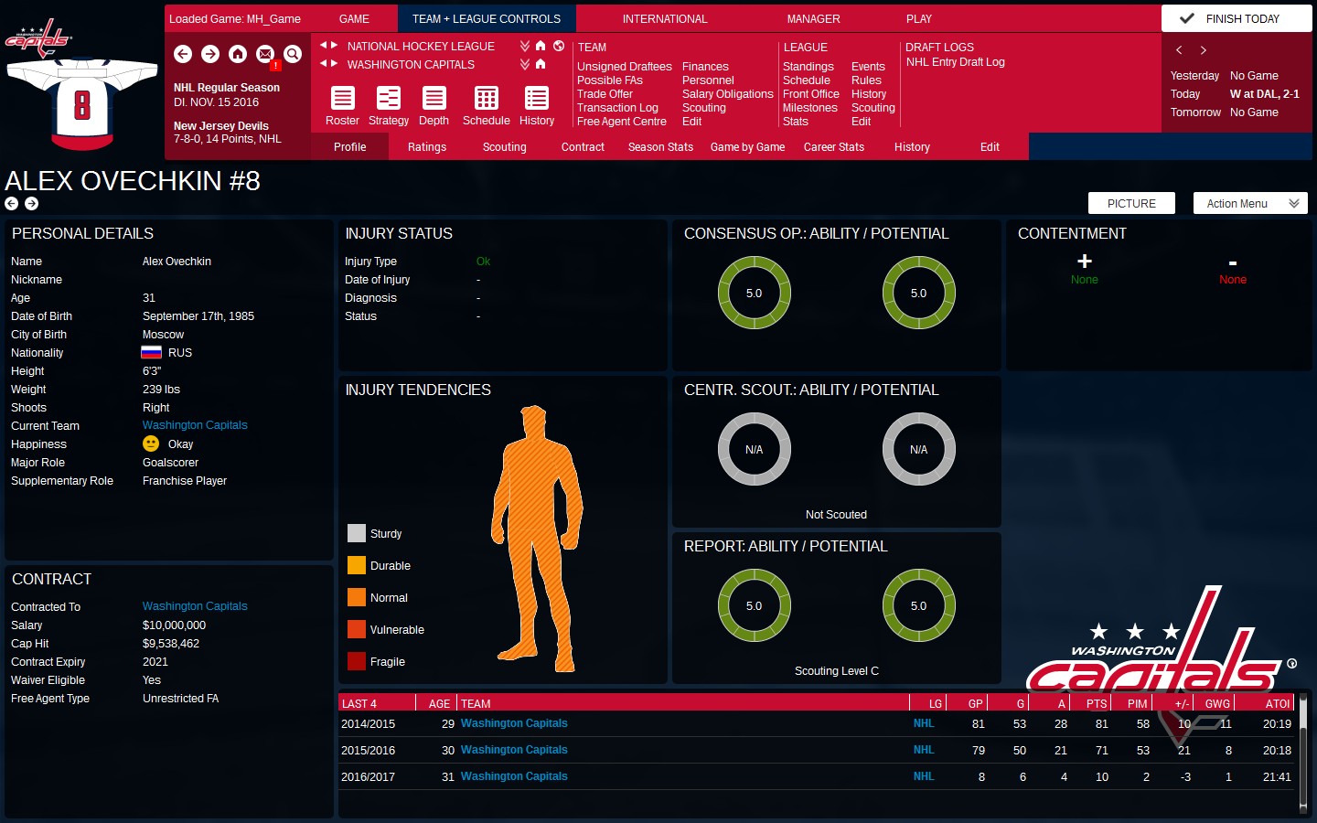 Franchise Hockey Manager 3 screenshot 5