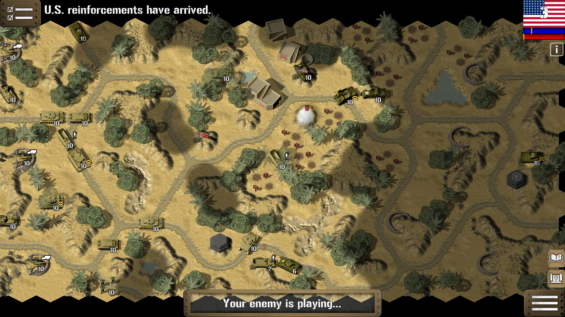 Tank Battle: North Africa screenshot 2
