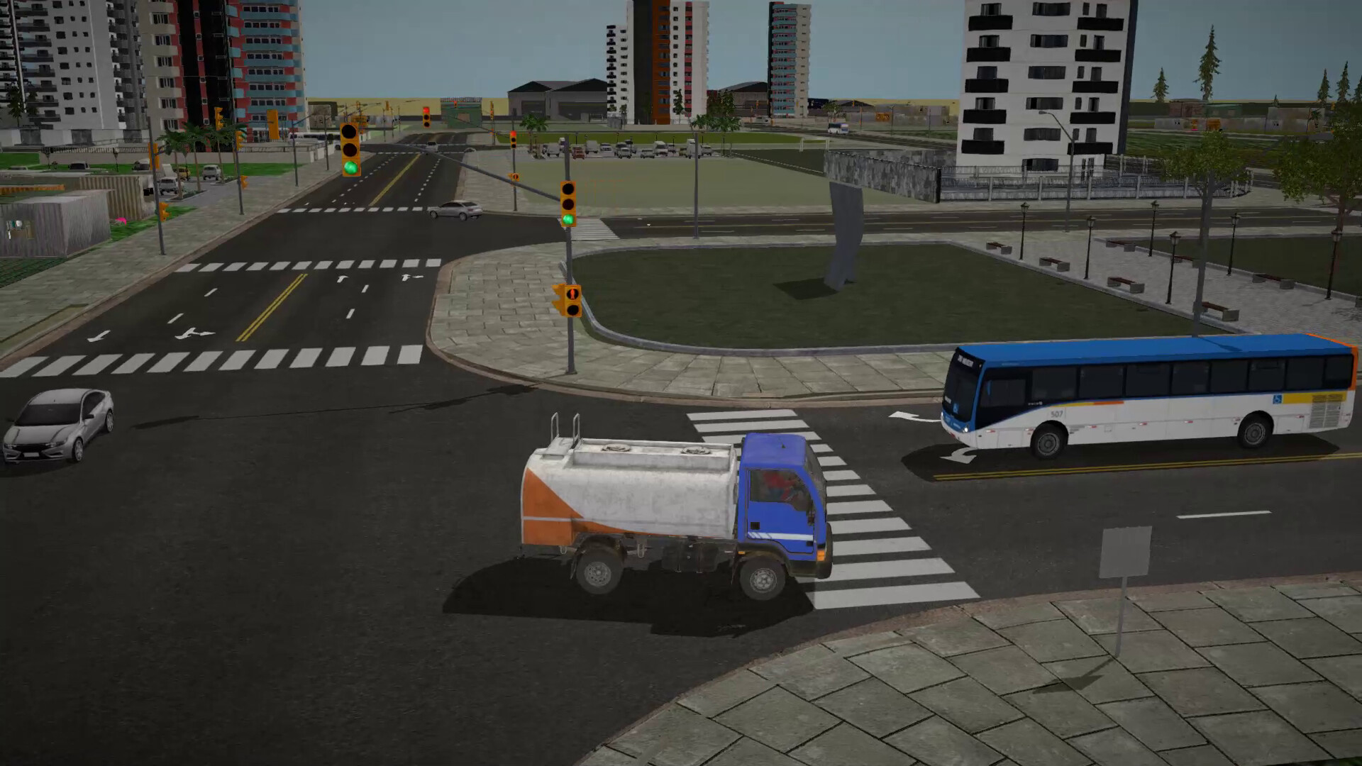 Water Truck Simulator screenshot 2