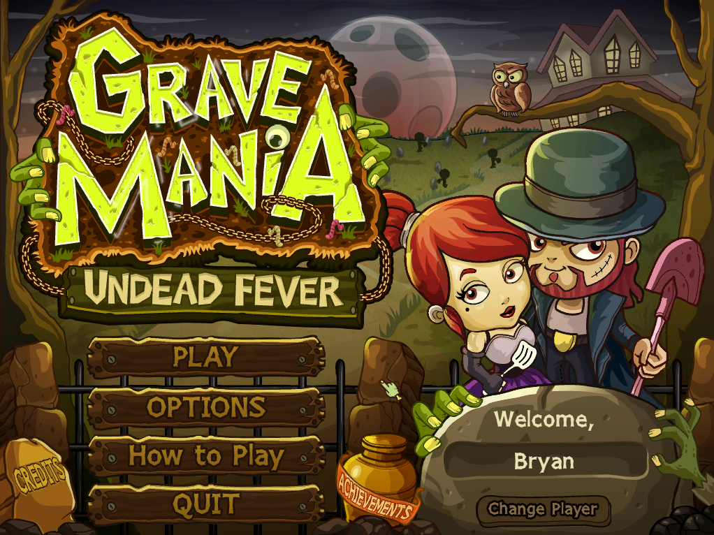 Grave Mania: Undead Fever screenshot 1