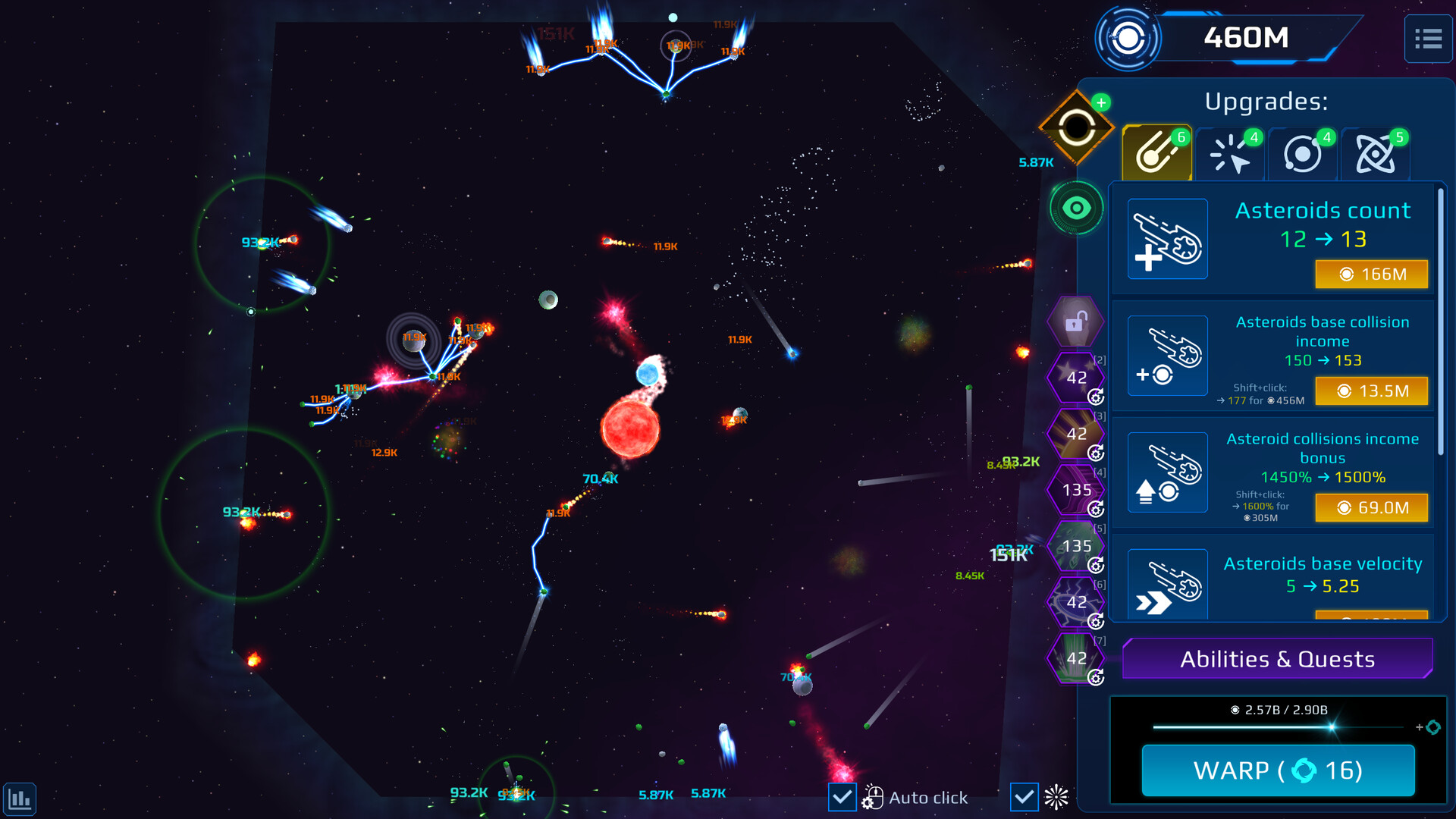 Astromental Incremental screenshot 4