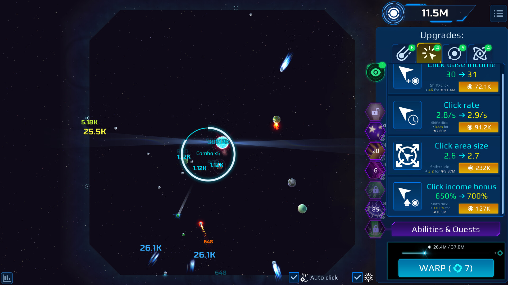 Astromental Incremental screenshot 12