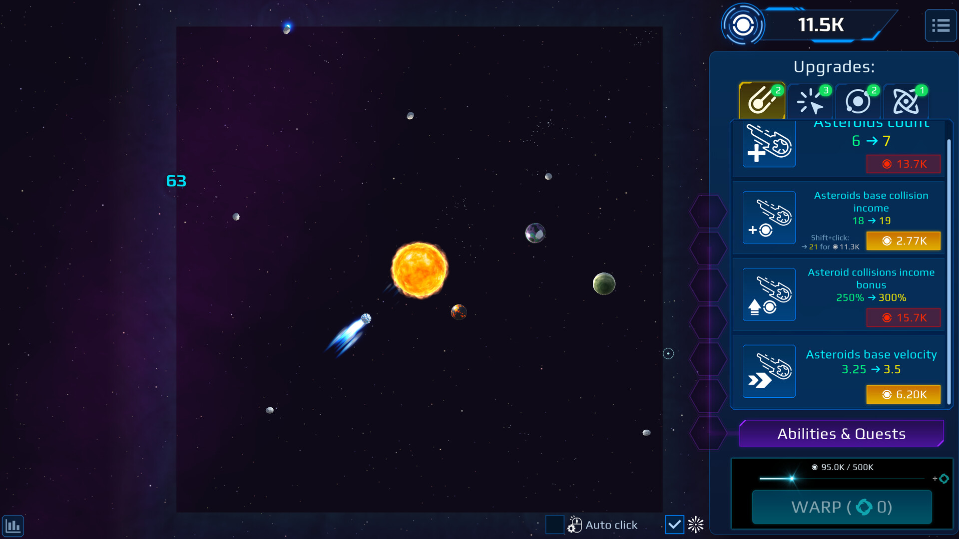 Astromental Incremental screenshot 6