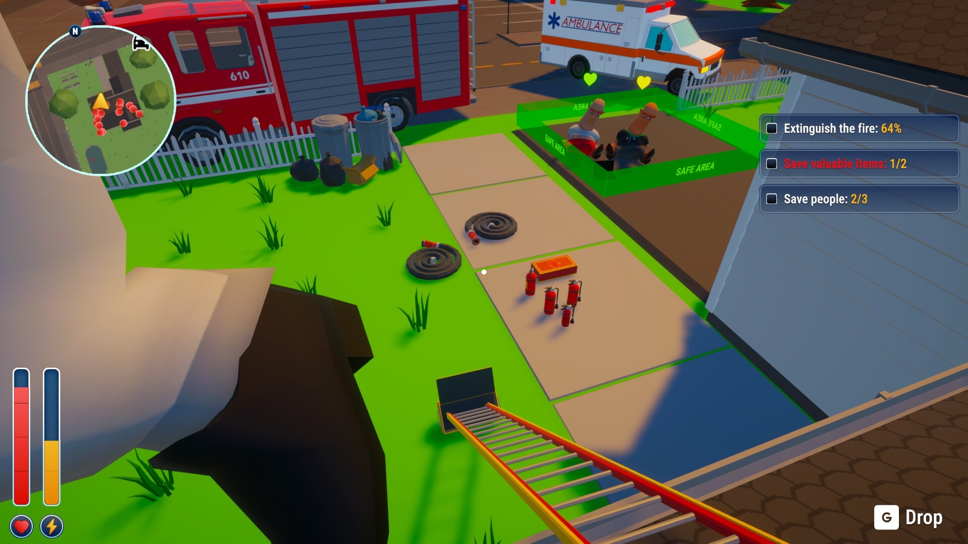 Rescue Guys - Firefighters Simulator screenshot 7