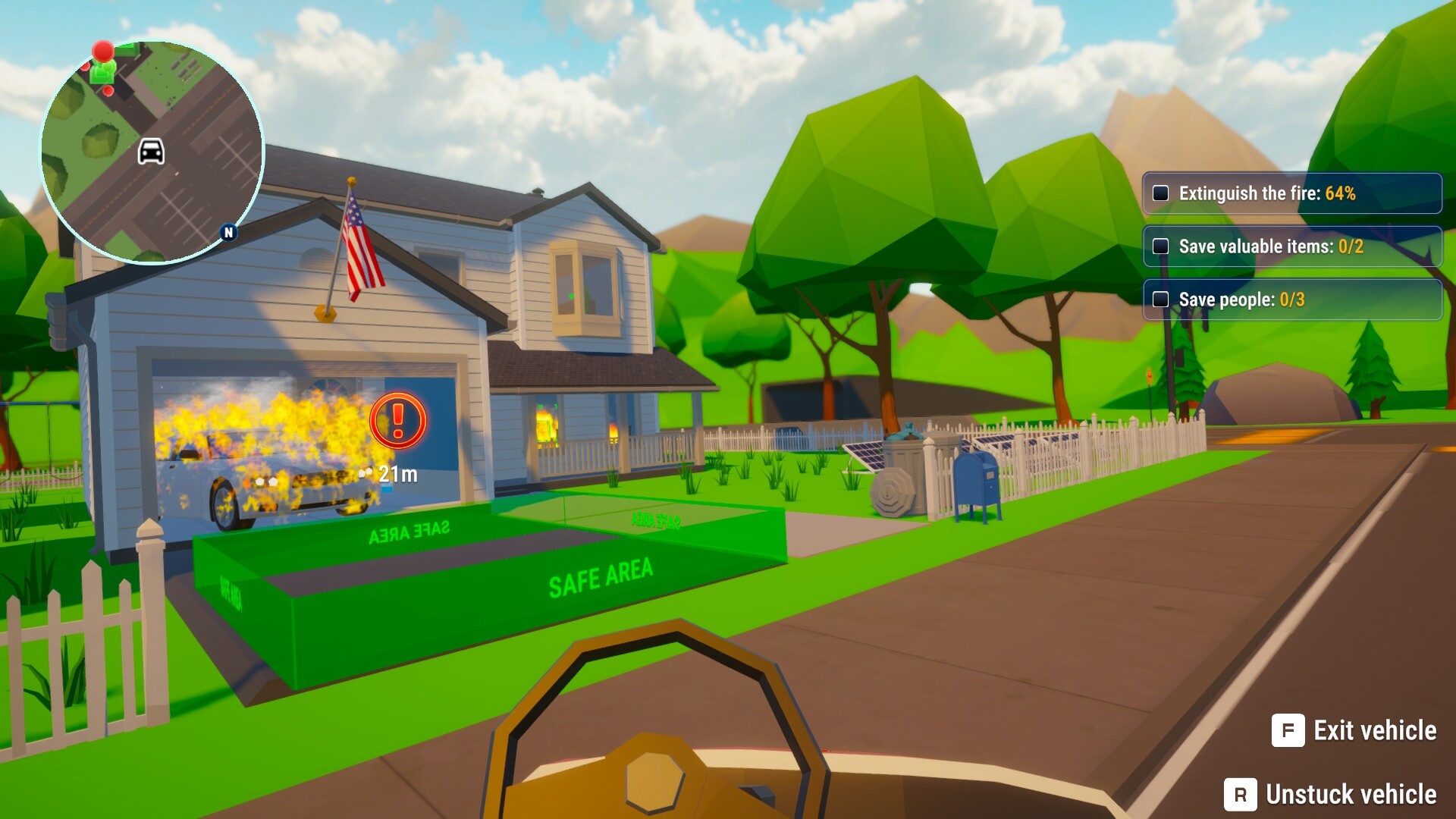 Rescue Guys - Firefighters Simulator screenshot 8