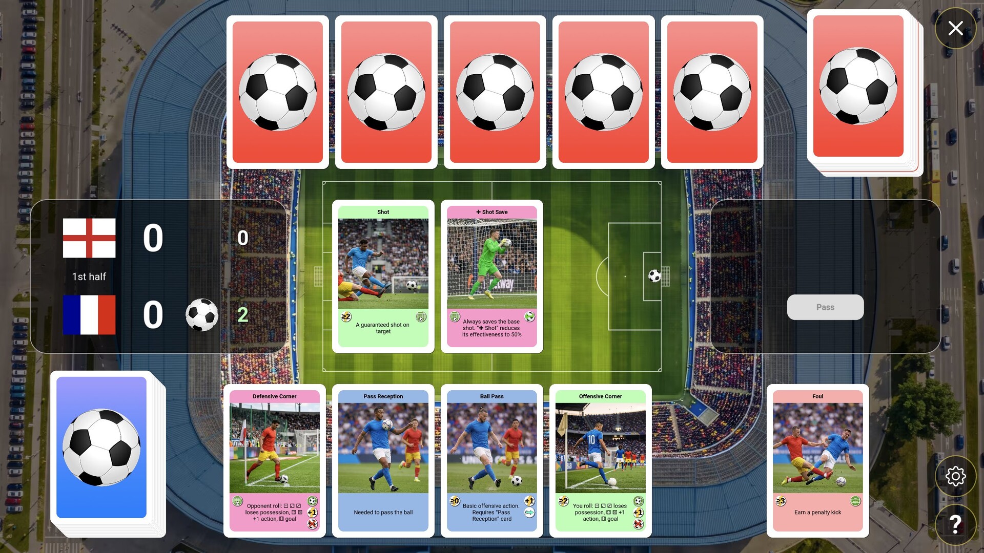 Match Cards: Football screenshot 1