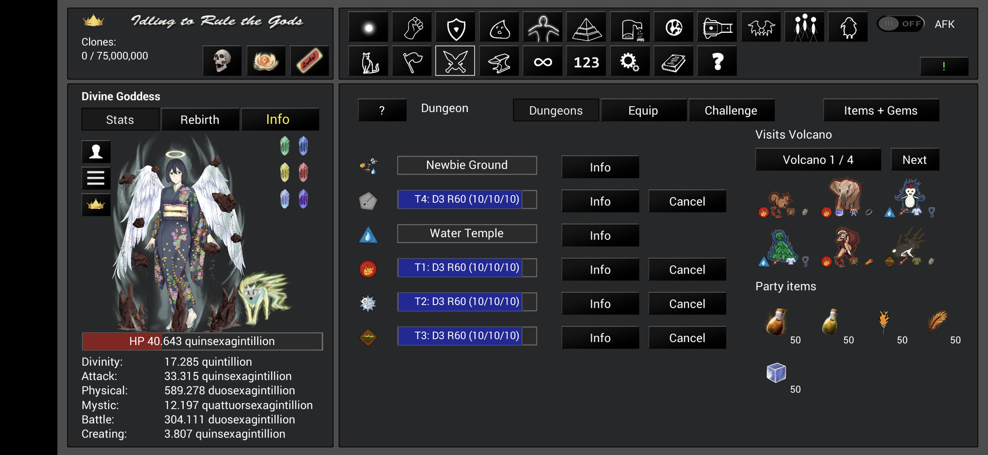 Idling to Rule the Gods screenshot 7