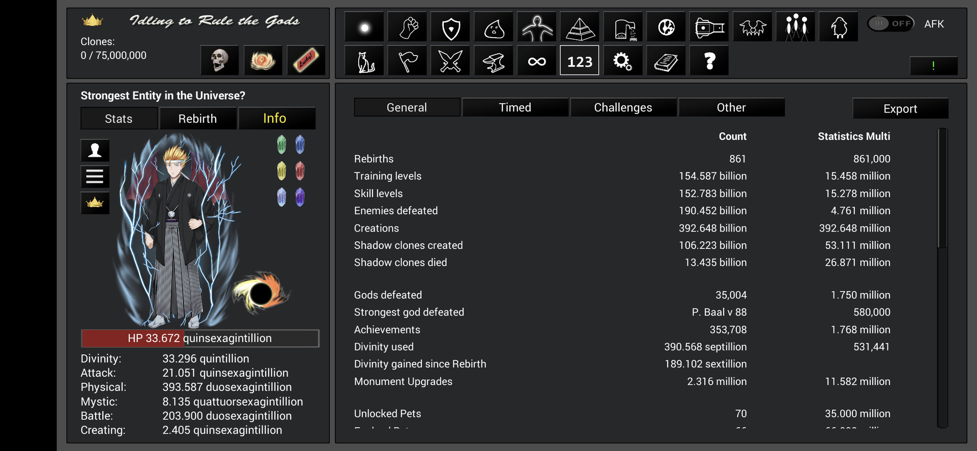 Idling to Rule the Gods screenshot 6