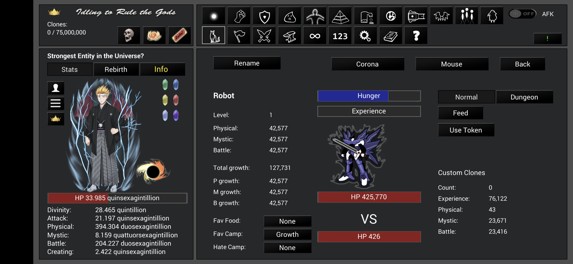 Idling to Rule the Gods screenshot 9
