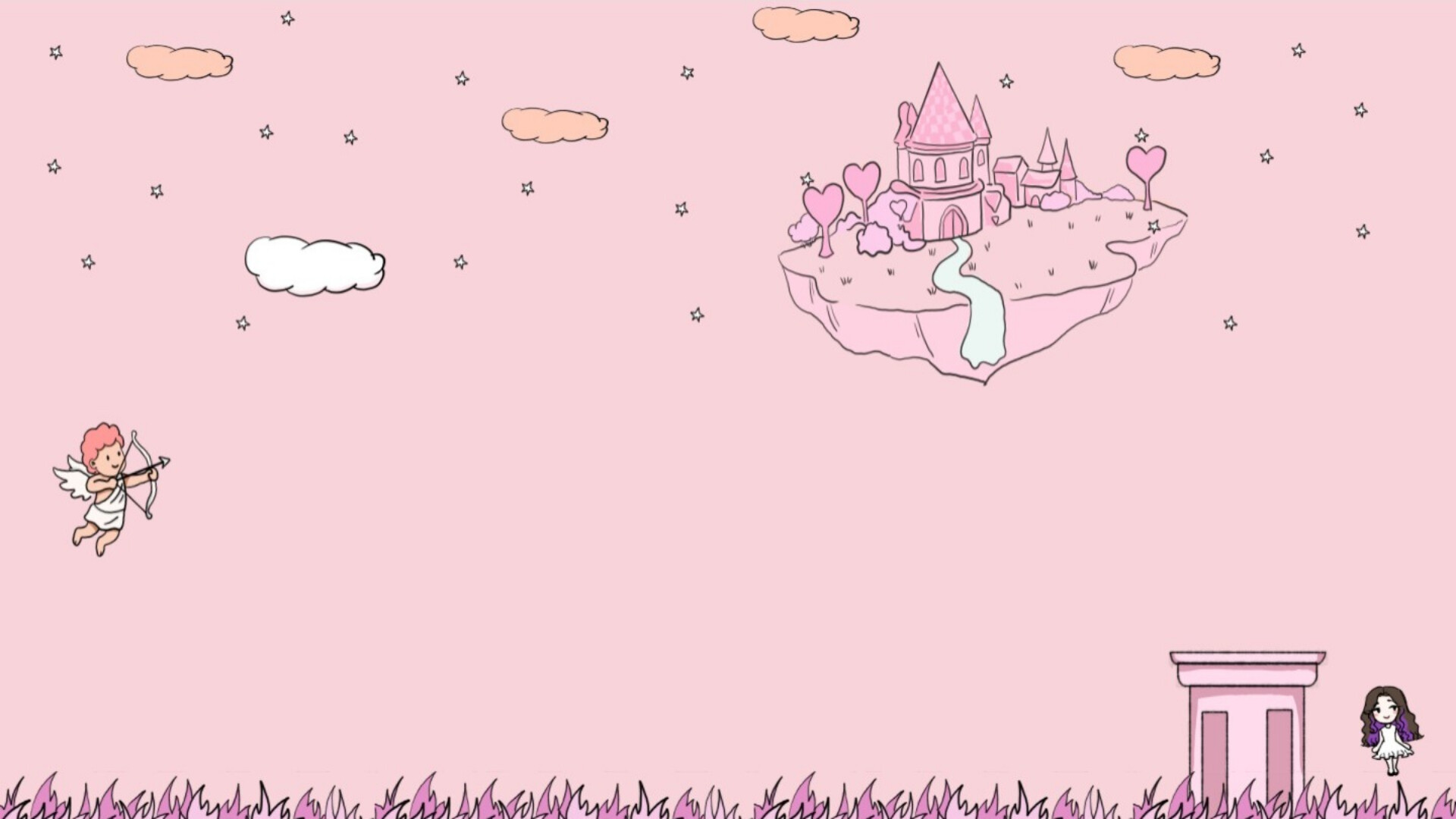 Bounce and Love: Cupid's Puzzle screenshot 2