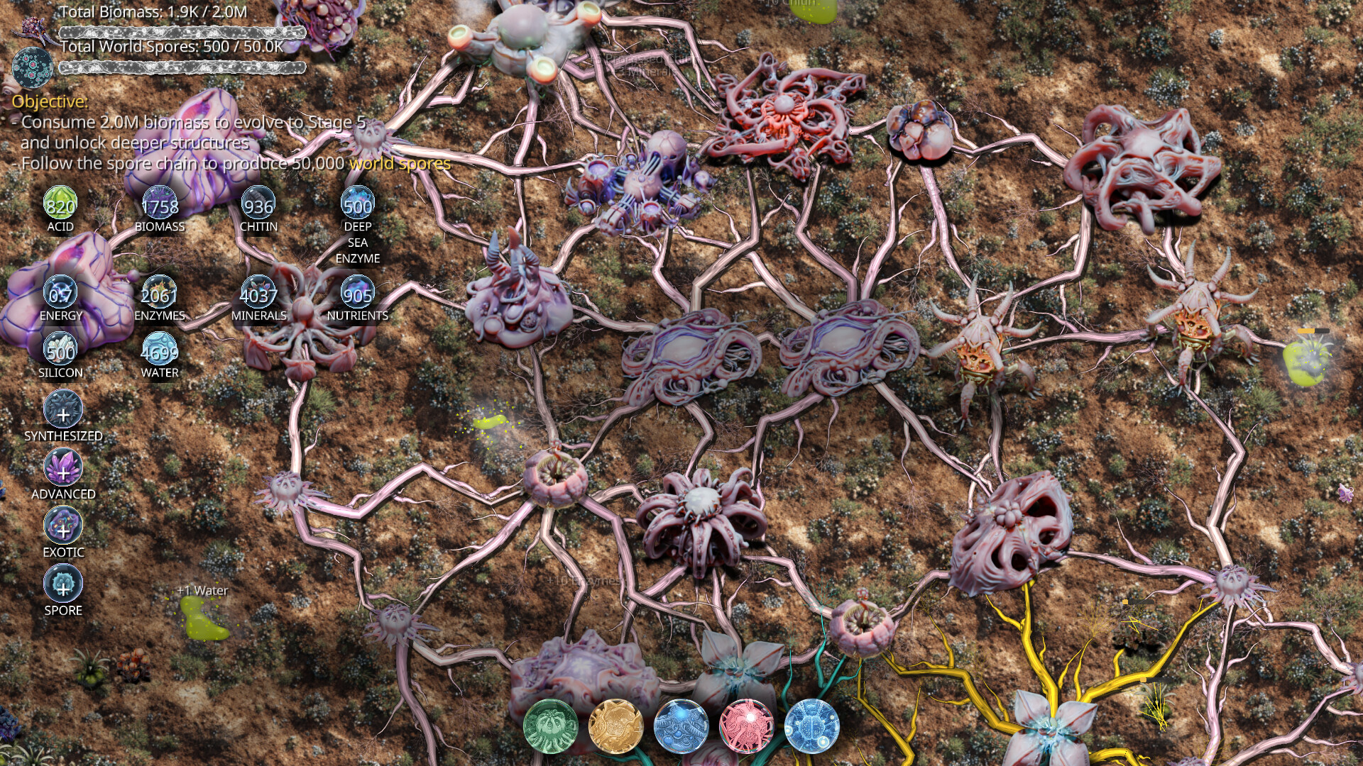 Mycelium Conquest screenshot 1