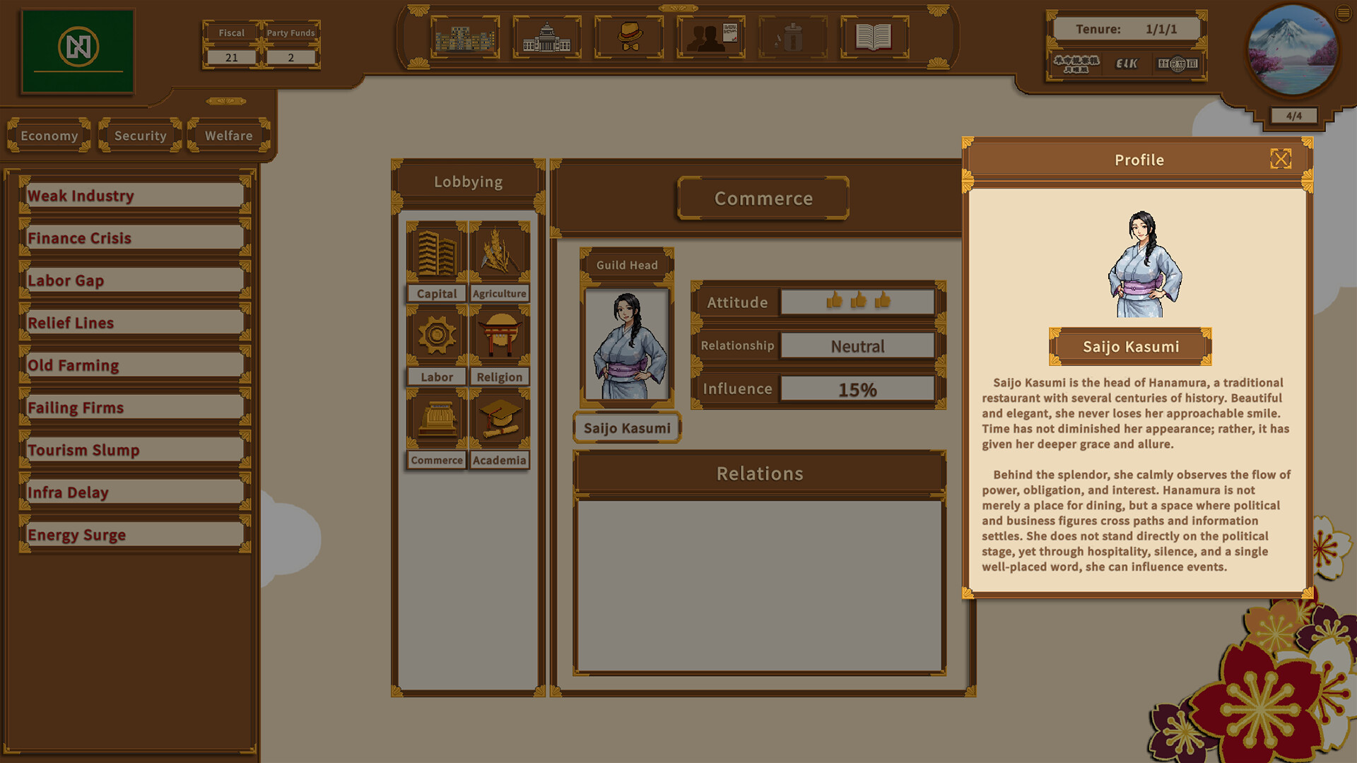 The Prime Minister's Crest: Path to Power screenshot 5