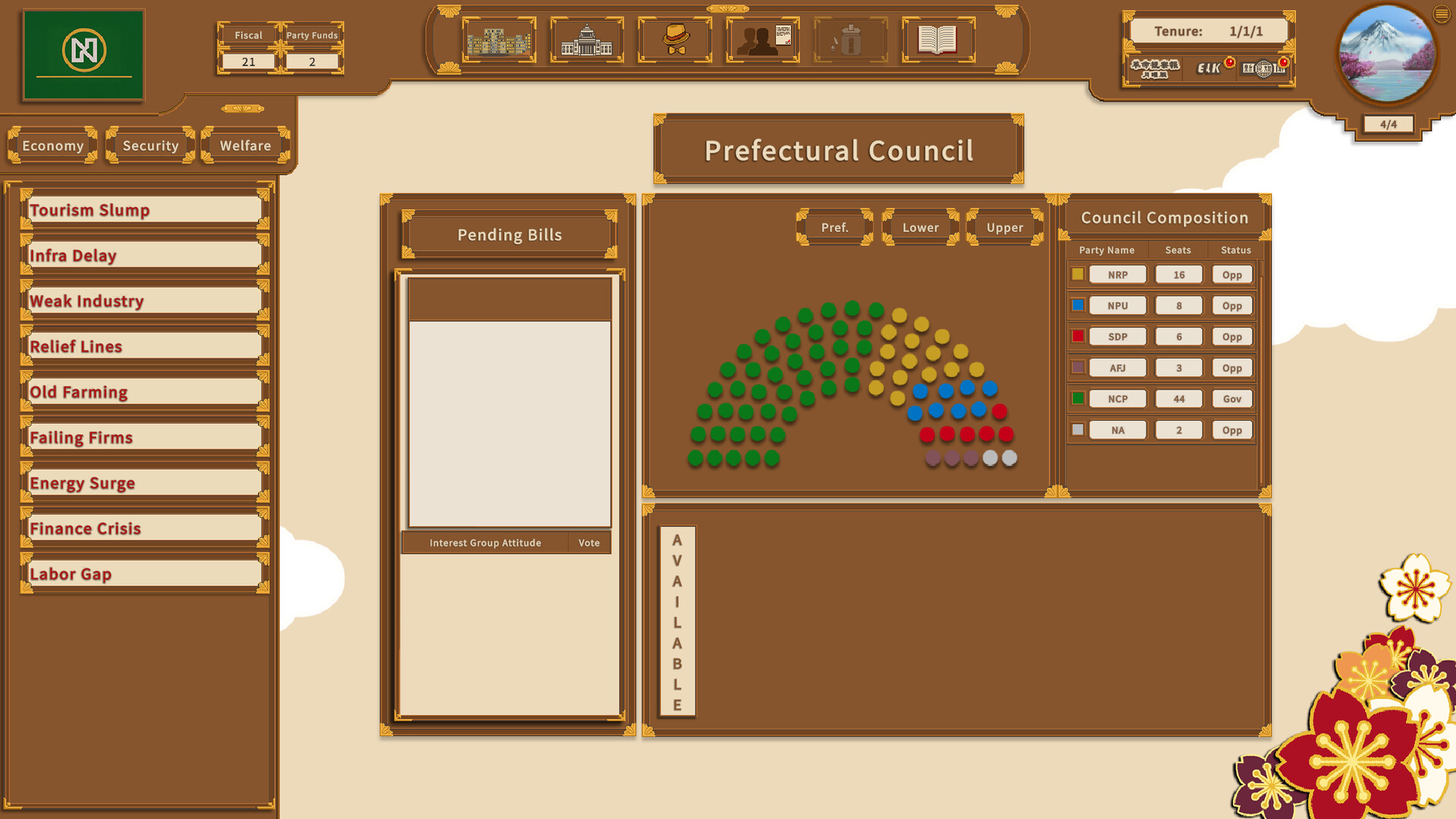 The Prime Minister's Crest: Path to Power screenshot 6