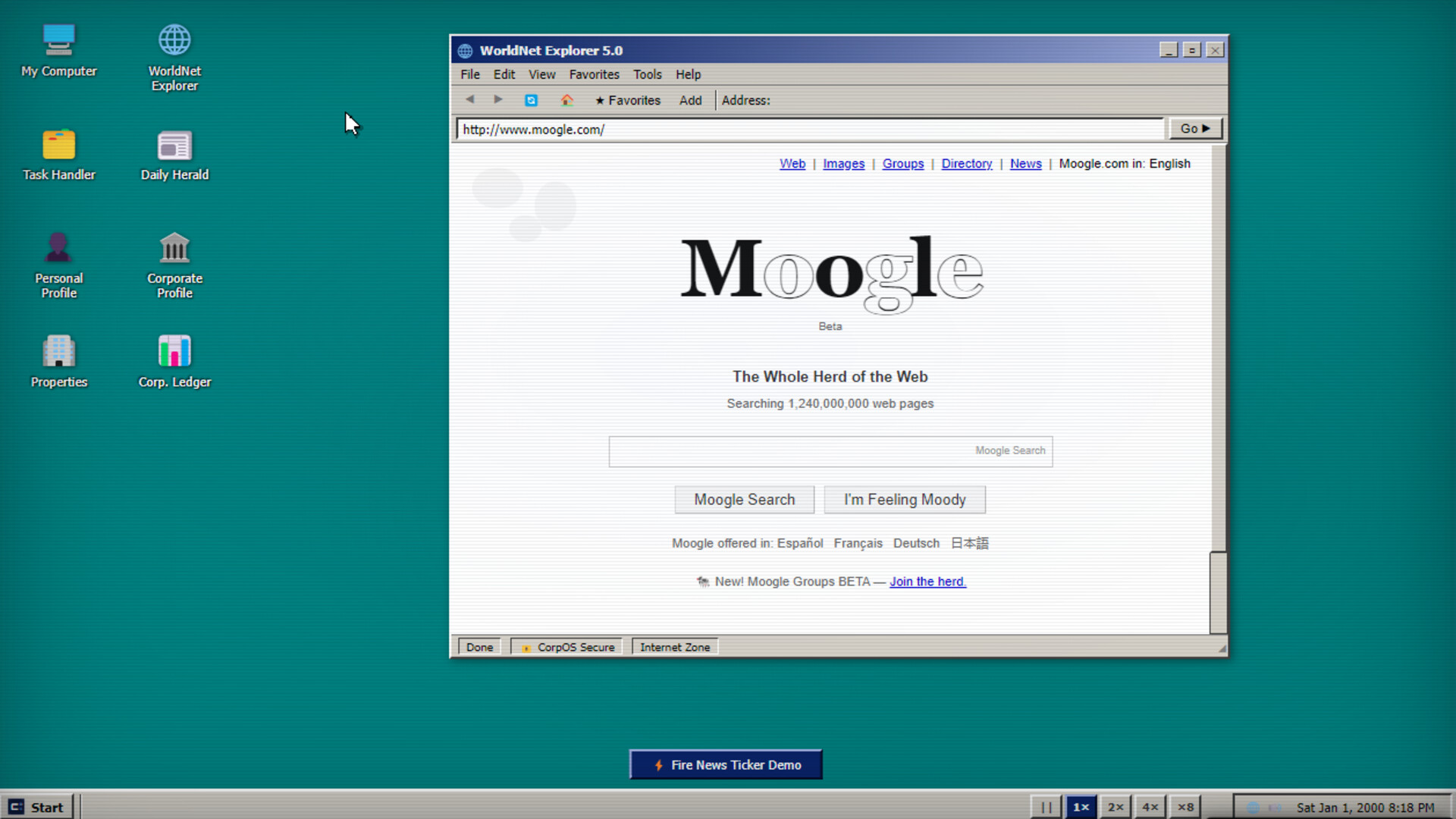 CorpOS 2000 screenshot 5