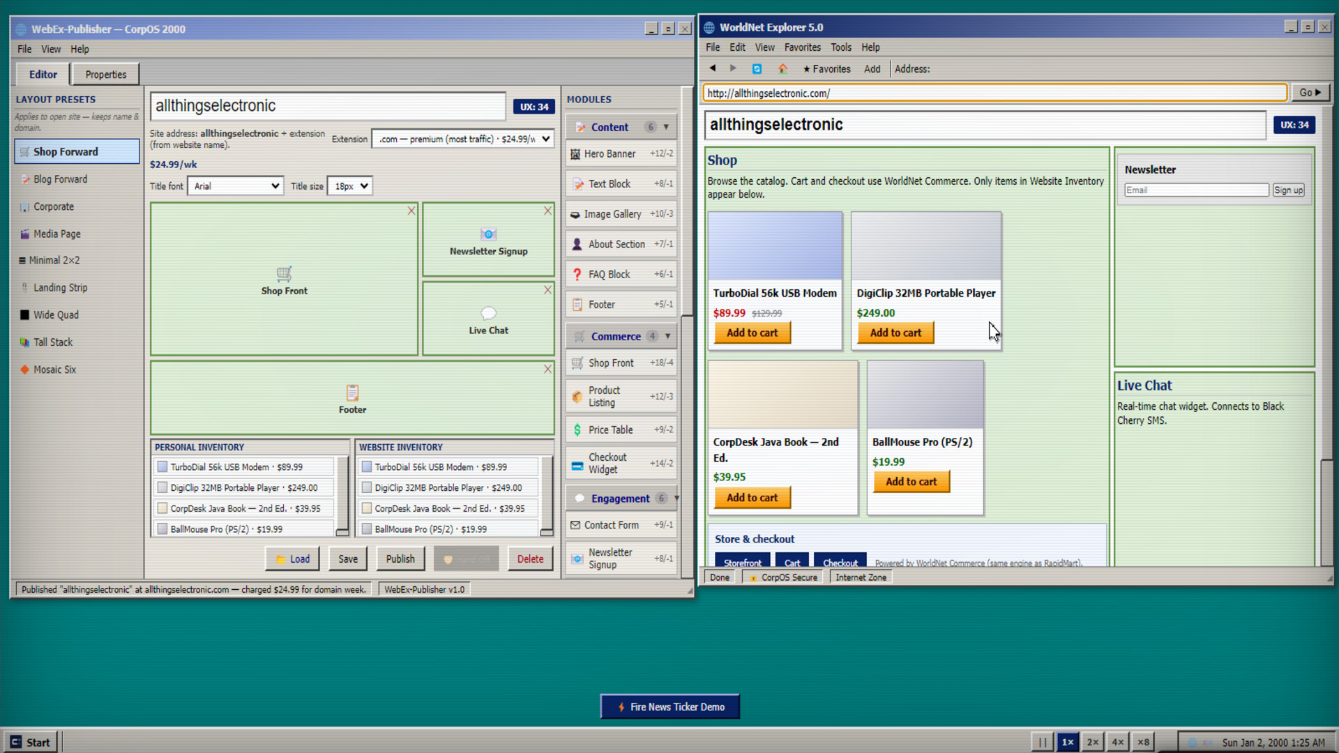 CorpOS 2000 screenshot 7