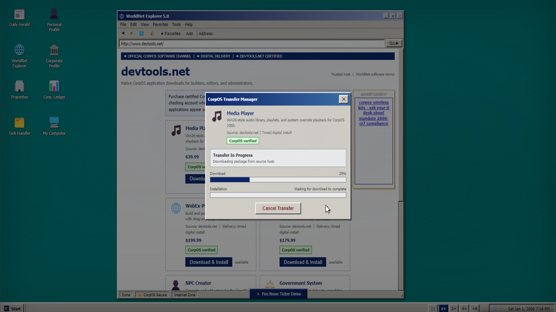 CorpOS 2000 screenshot 8