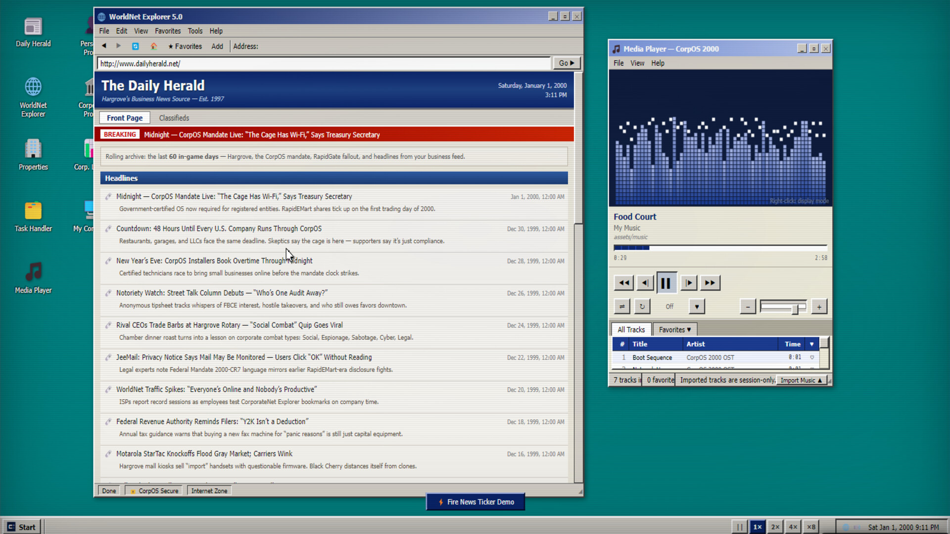 CorpOS 2000 screenshot 6